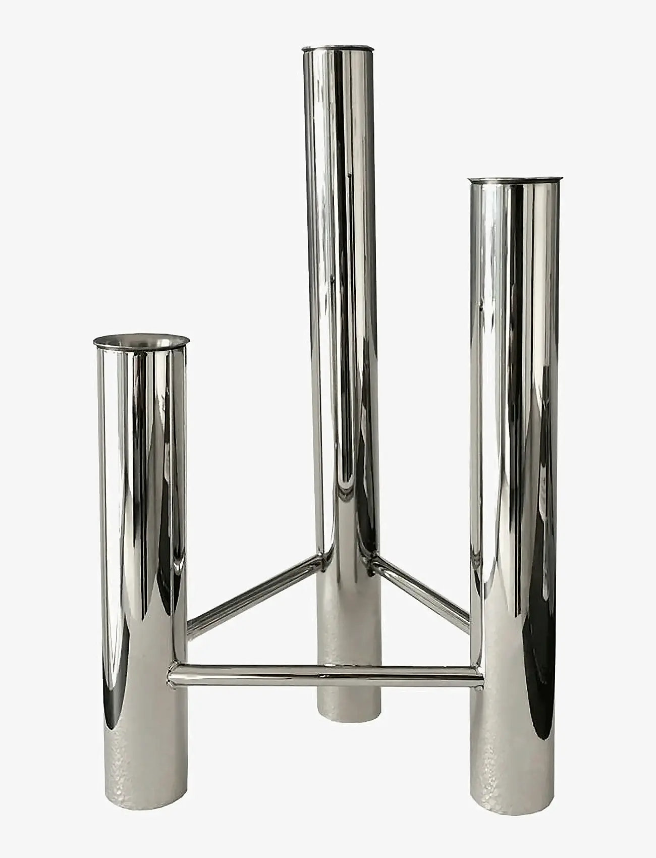 Kay Bojesen - Vase and candlestick, VISTA - köp efter pris - matte steel - 0