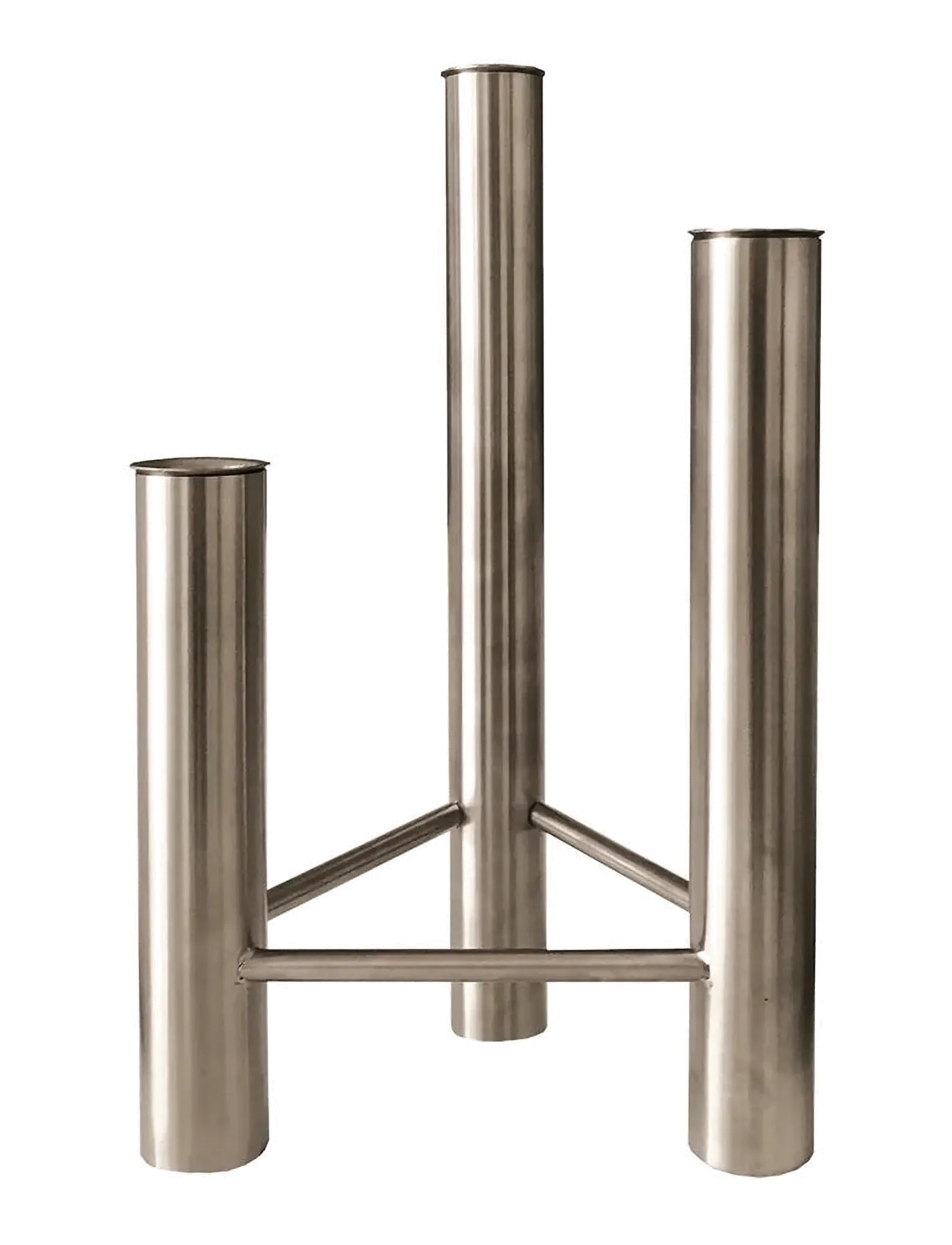 Kay Bojesen Vase and candlestick, VISTA - Kodusisustus - POLISHED STEEL / silver
