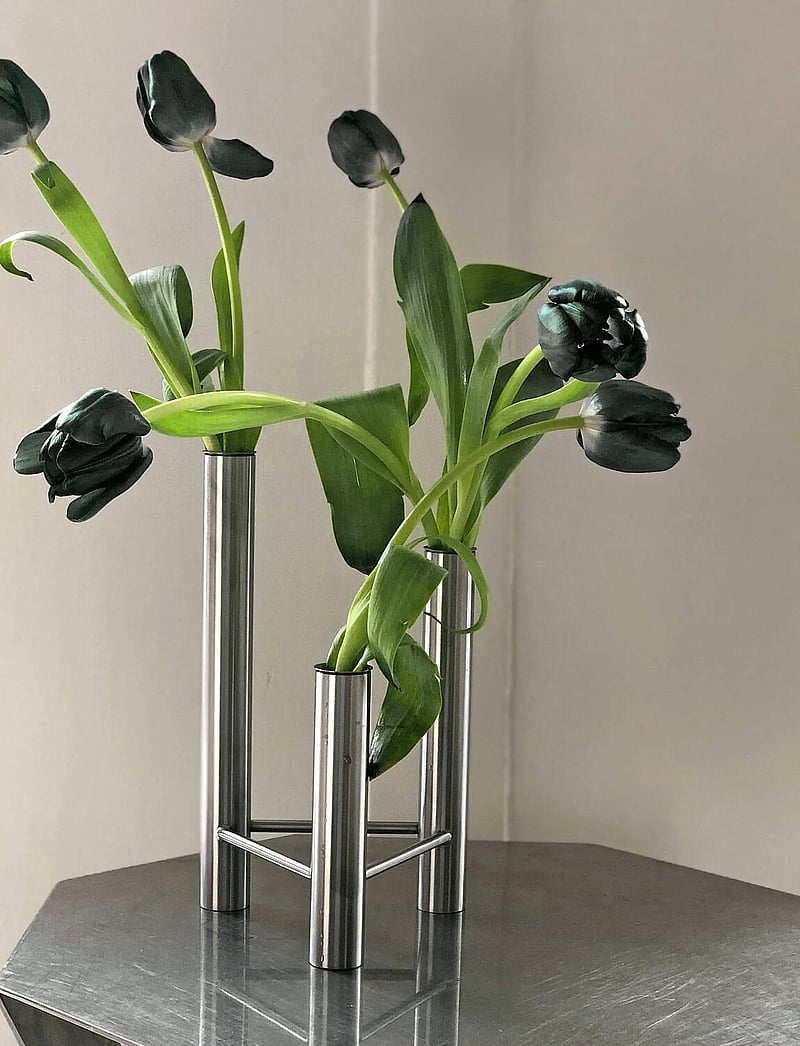 Kay Bojesen - Vase and candlestick, VISTA - nach preis einkaufen - polished steel - 0