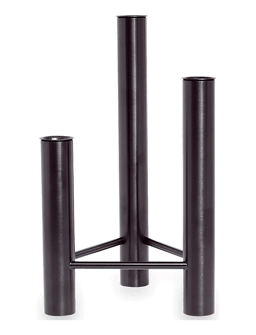 Kay Bojesen - Vase and candlestick, VISTA - nach preis einkaufen - black - 1