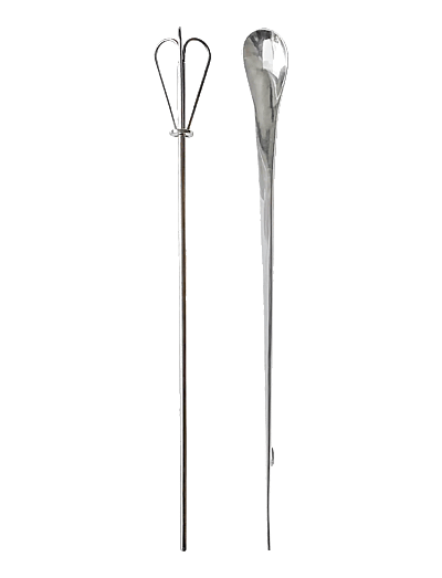 Kay Bojesen Cocktail set, whisk and spoon, 2 pcs - Drink & Bar accessories - STEEL / silver