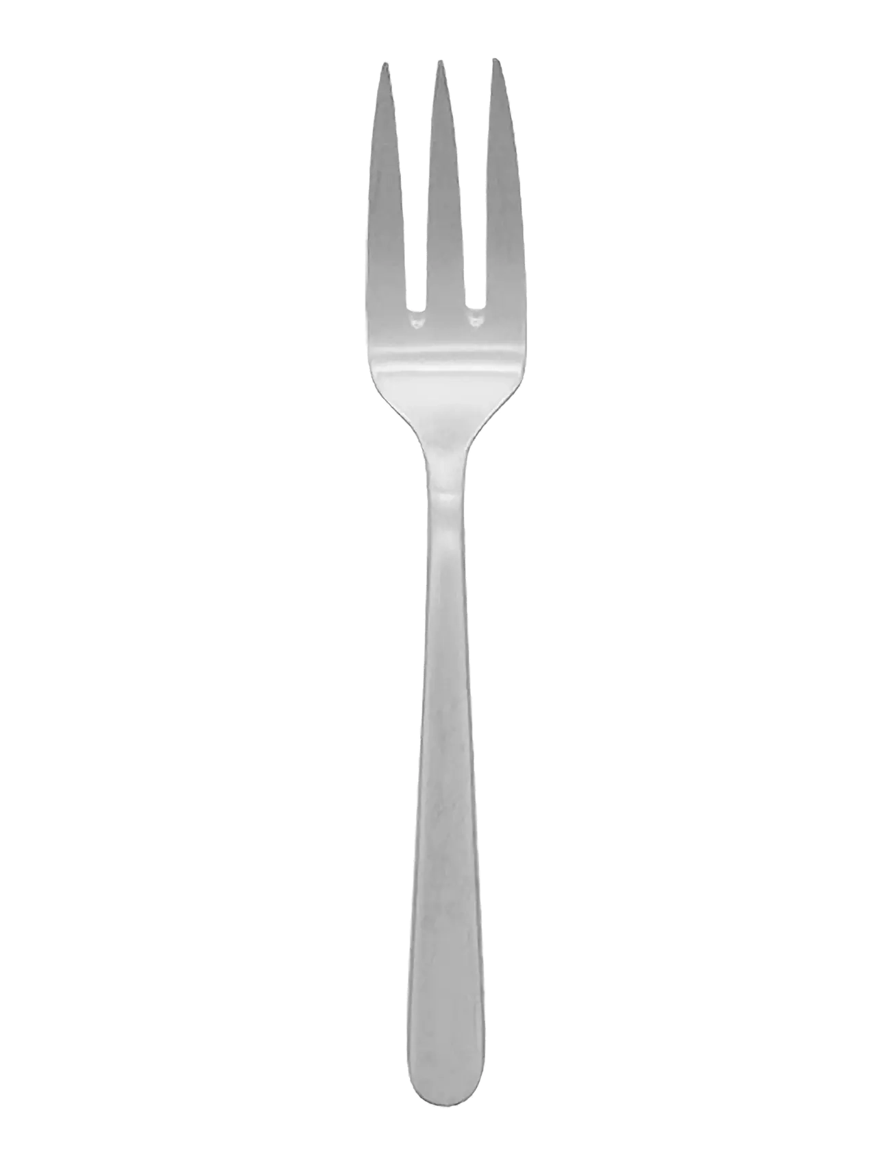 Kay Bojesen Cake fork, Matte steel, Grand Prix - Forks - STEEL / silver