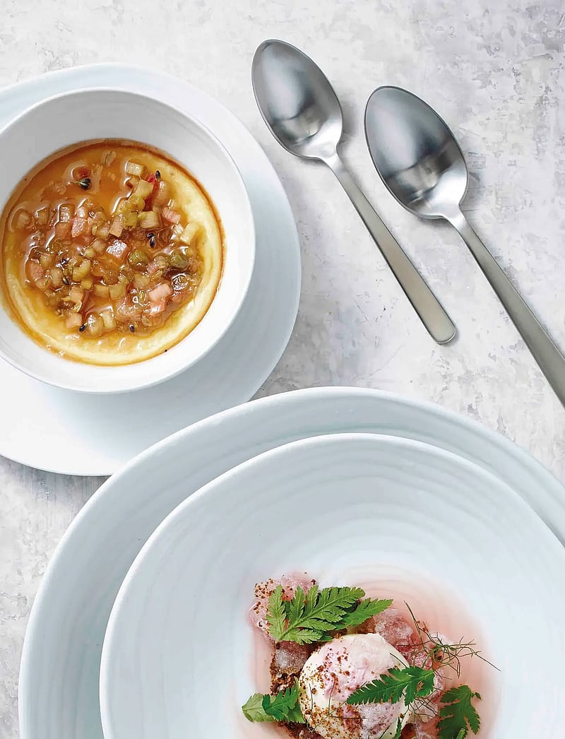 Kay Bojesen - Small Dessert-Children's spoon, Matte steel, Grand Prix - besteck - steel - 0