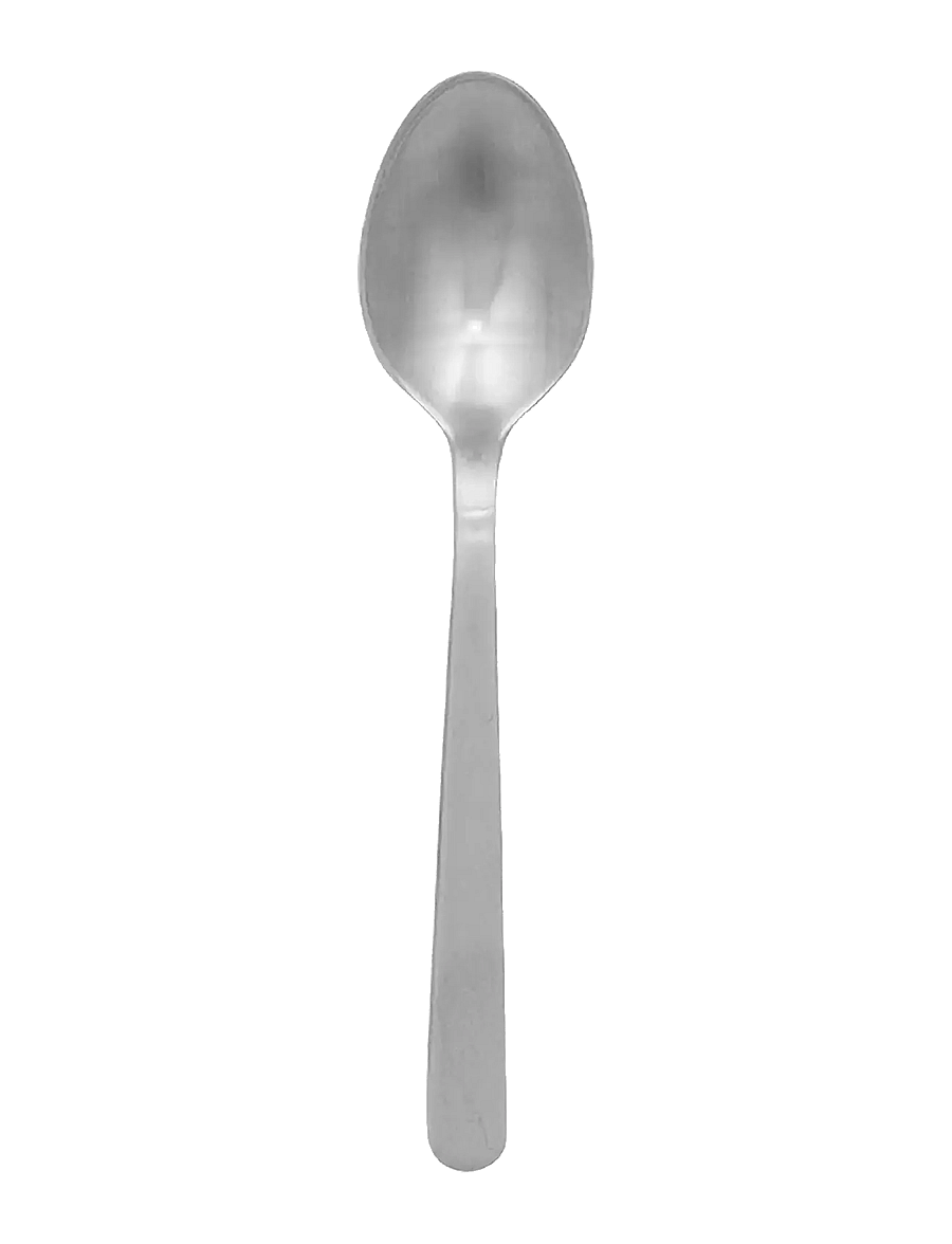 Kay Bojesen - Teaspoon, Matte steel, Grand Prix - tee- ja kohvilusikad - steel - 1