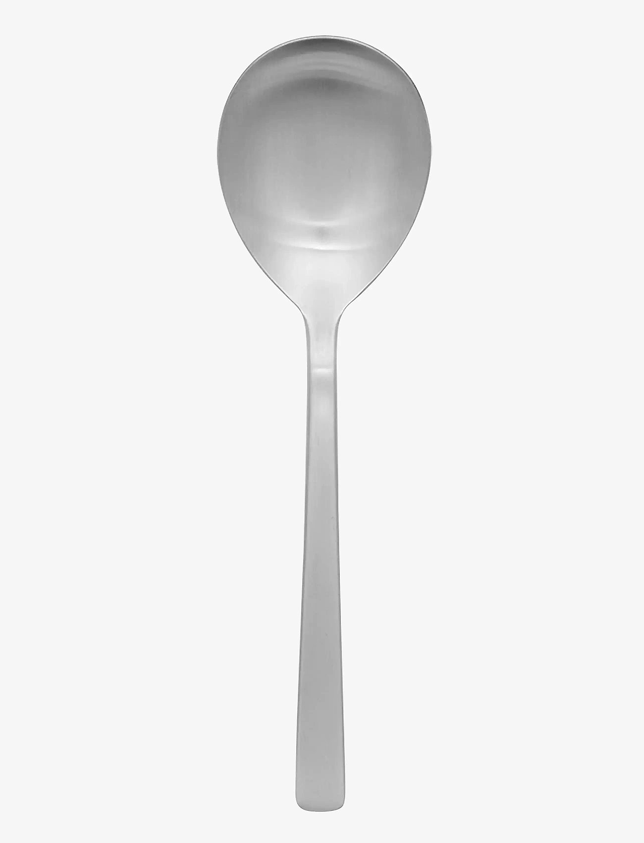 Kay Bojesen - Serving spoon, Matte steel, Grand Prix - supilusikad - steel - 0