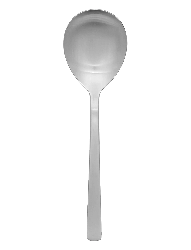 Kay Bojesen - Serving spoon, Matte steel, Grand Prix - supilusikad - steel - 0