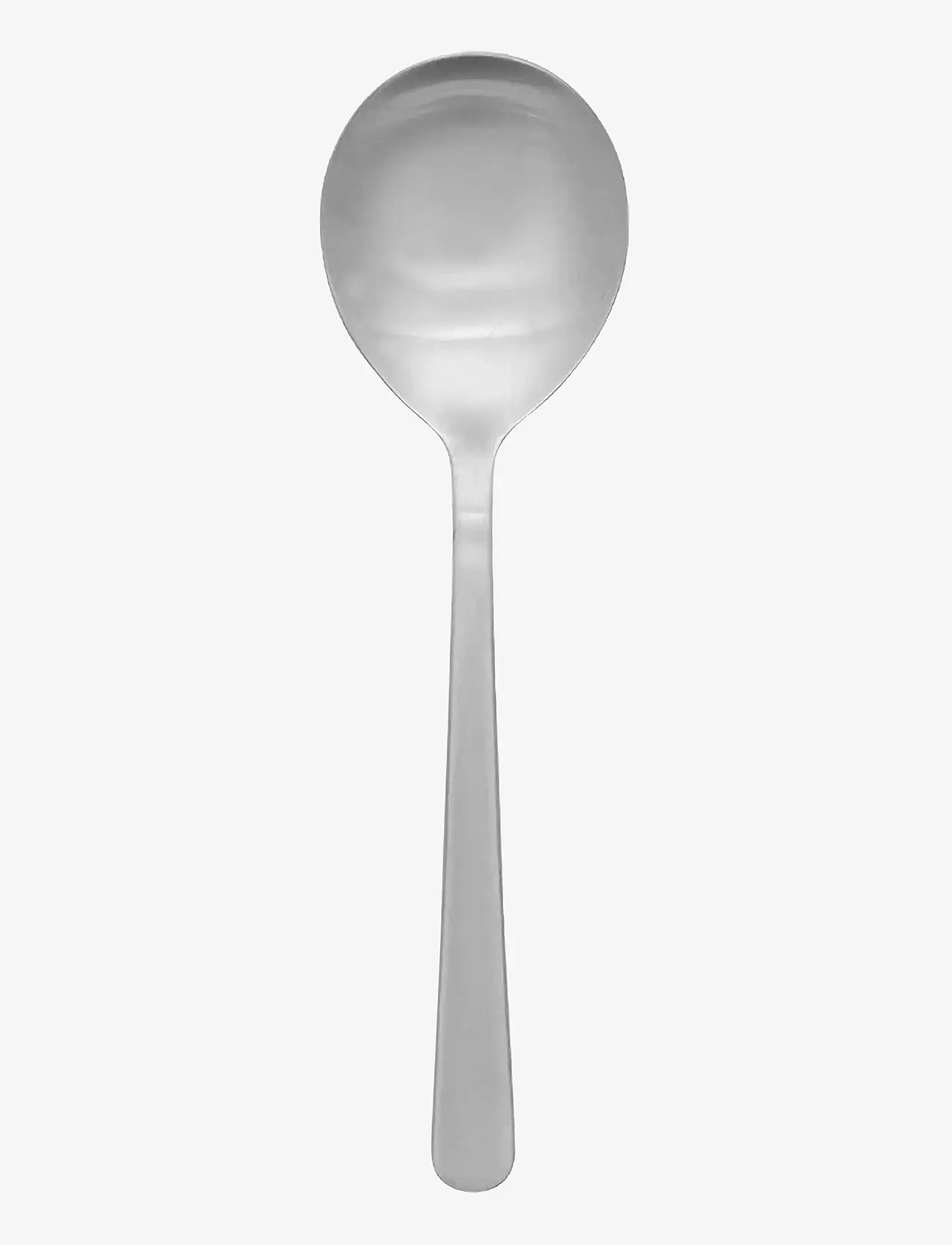 Kay Bojesen - Small Serving spoon, Matte steel, Grand Prix - servierlöffel - steel - 0