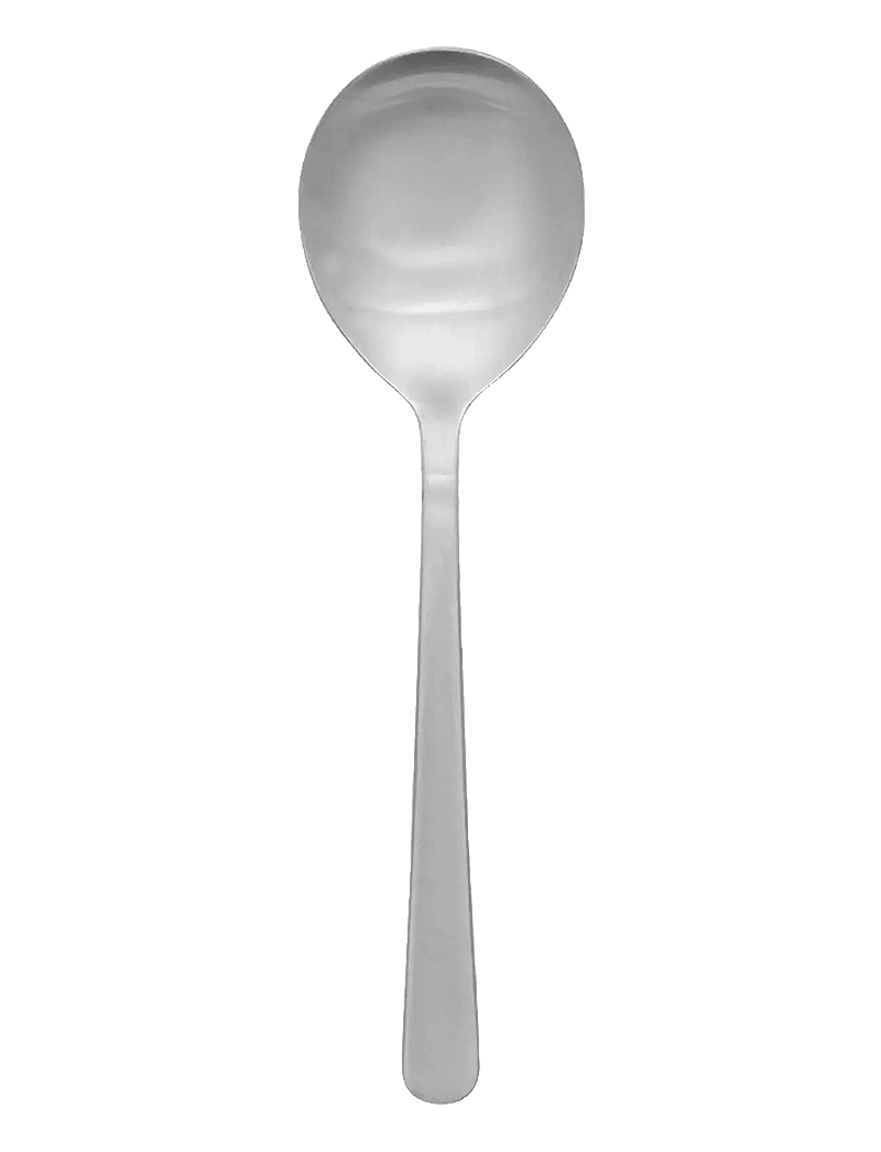 Kay Bojesen - Small Serving spoon, Matte steel, Grand Prix - servierlöffel - steel - 0