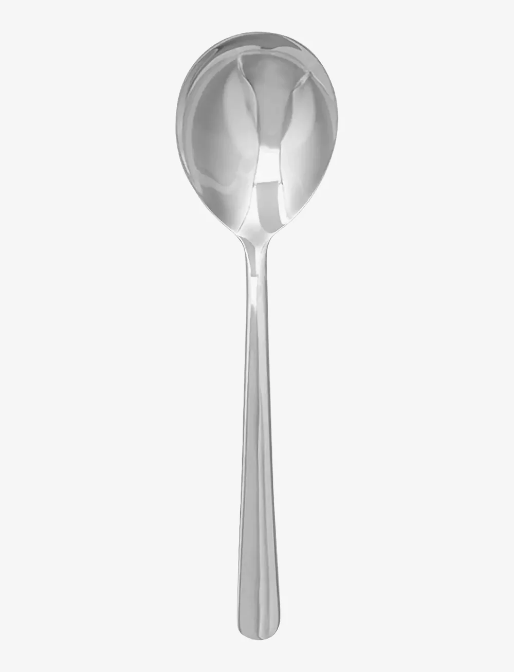 Kay Bojesen - Small Serving spoon, Polished steel, Grand Prix - servierlöffel - steel - 0