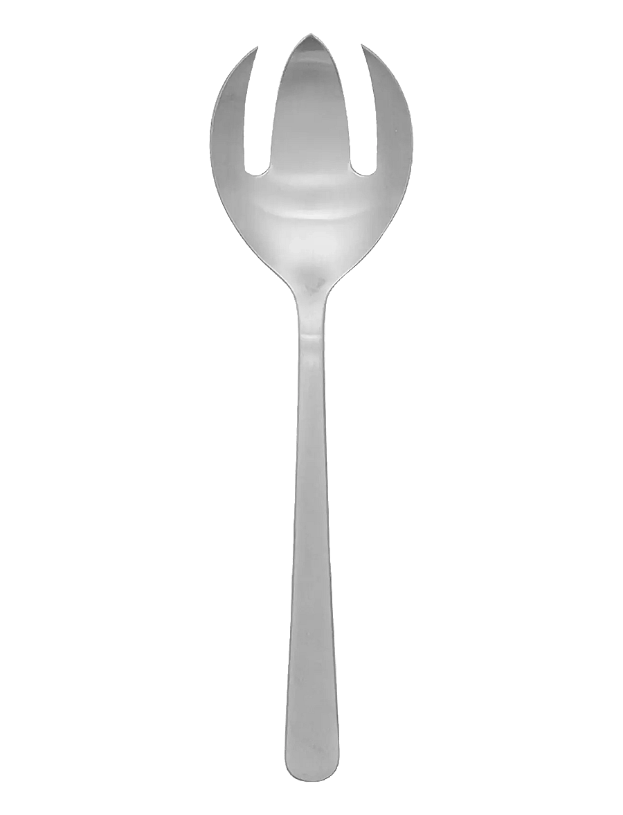 Kay Bojesen - Small Serving fork, Matte steel, Grand Prix - serveerimislusikad - steel - 0