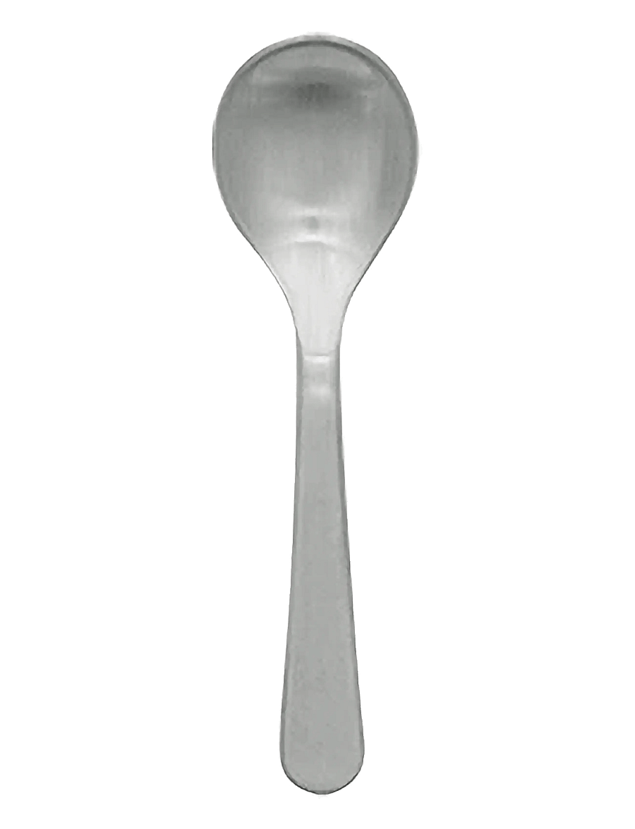 Kay Bojesen - Salt spoon, Matte steel, Grand Prix - tafellöffel - steel - 1
