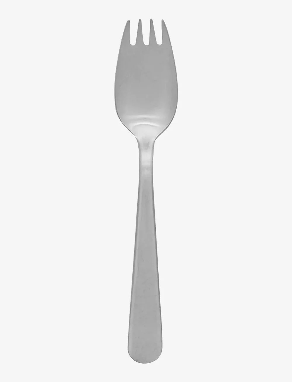 Kay Bojesen - Serving fork (carving), Matte steel, Grand Prix - servierlöffel - steel - 0