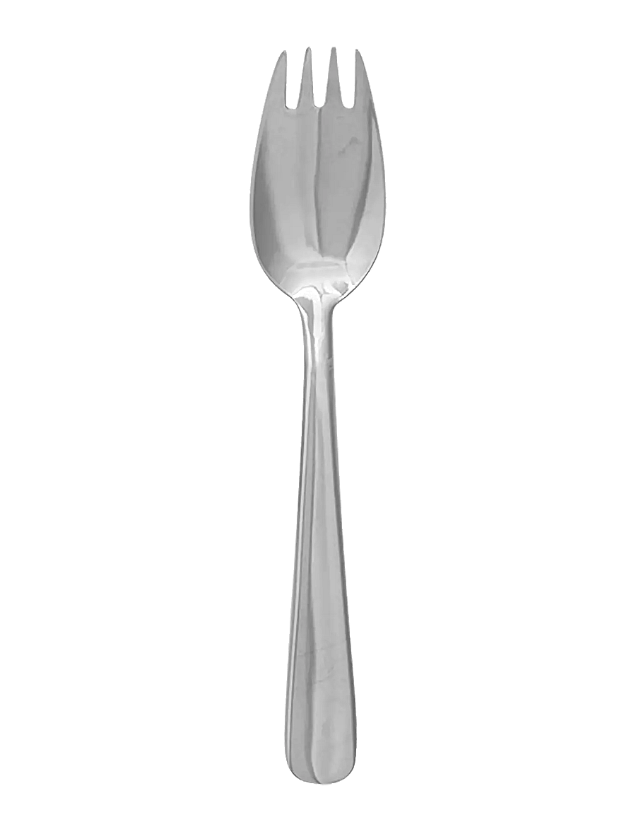 Kay Bojesen - Serving fork (carving), Polished steel, Grand Prix - serveerimislusikad - steel - 0