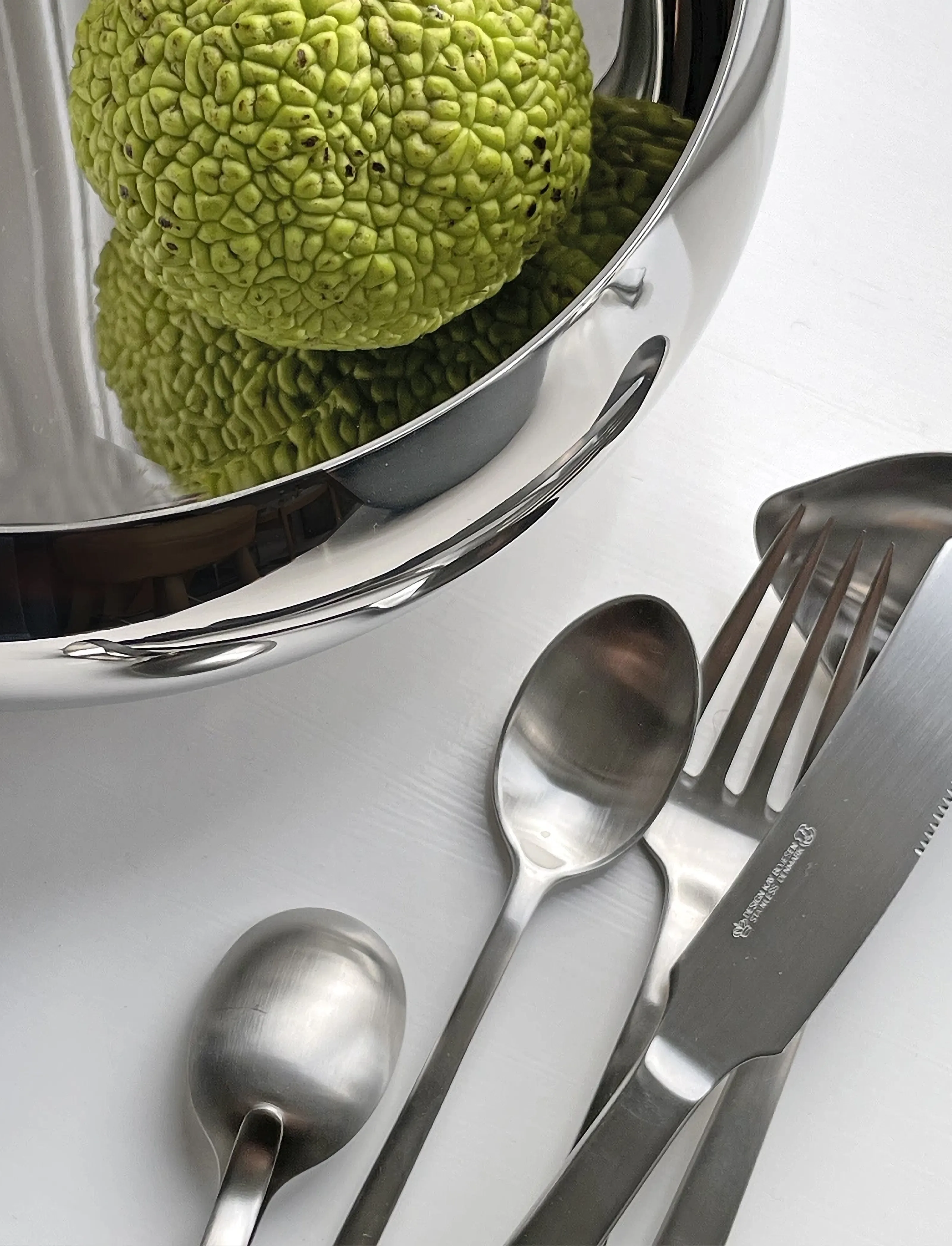 Kay Bojesen Hankeske, L:9 cm, Meal Time, Silber - Cutlery, Kinder
