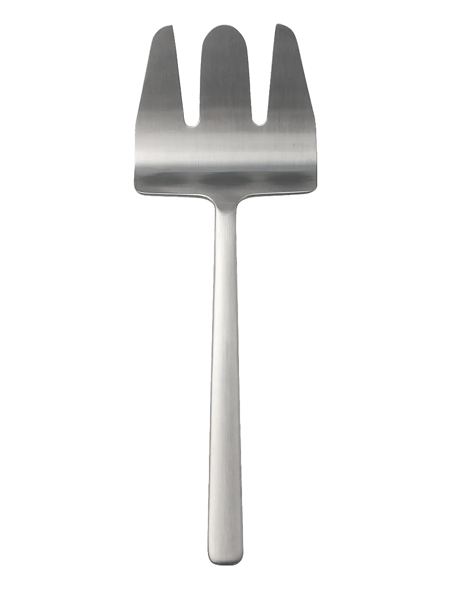 Kay Bojesen - Asparagus fork, Matte steel, Grand Prix - serveerimislusikad - steel - 1