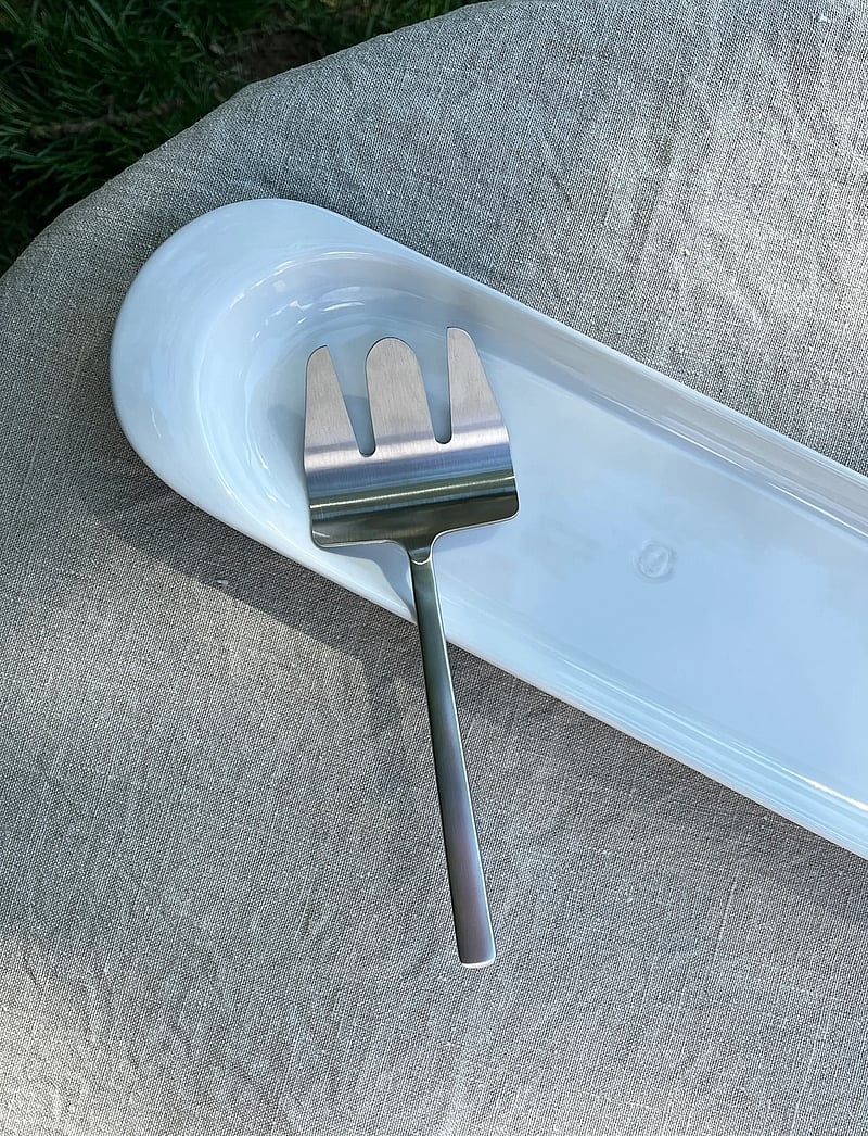 Kay Bojesen - Asparagus fork, Matte steel, Grand Prix - serveerimislusikad - steel - 2