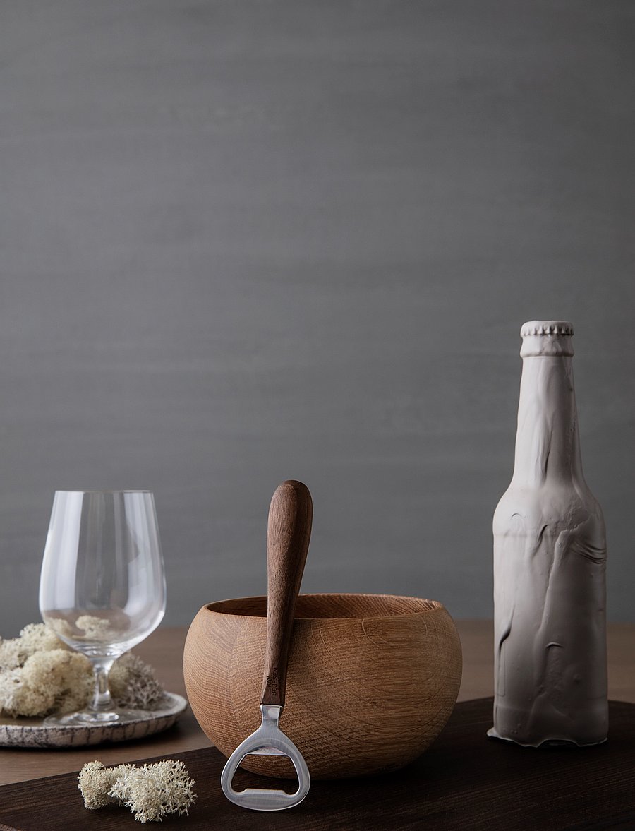 Kay Bojesen - Åpner H4 valnøtt - flaskeåpnere og vinstoppere - walnut - 0