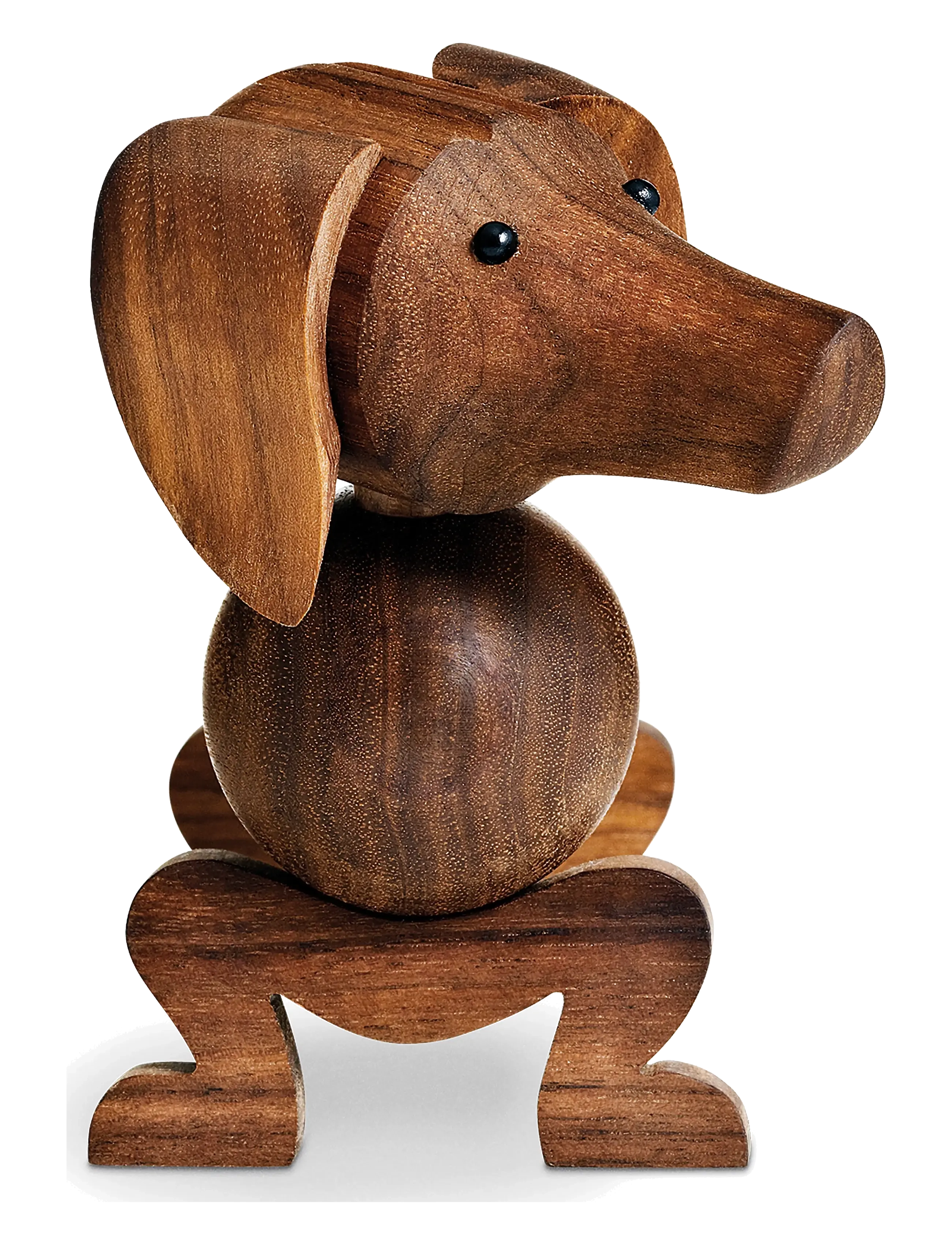 Kay Bojesen - Hund - trefigurer - walnut - 2