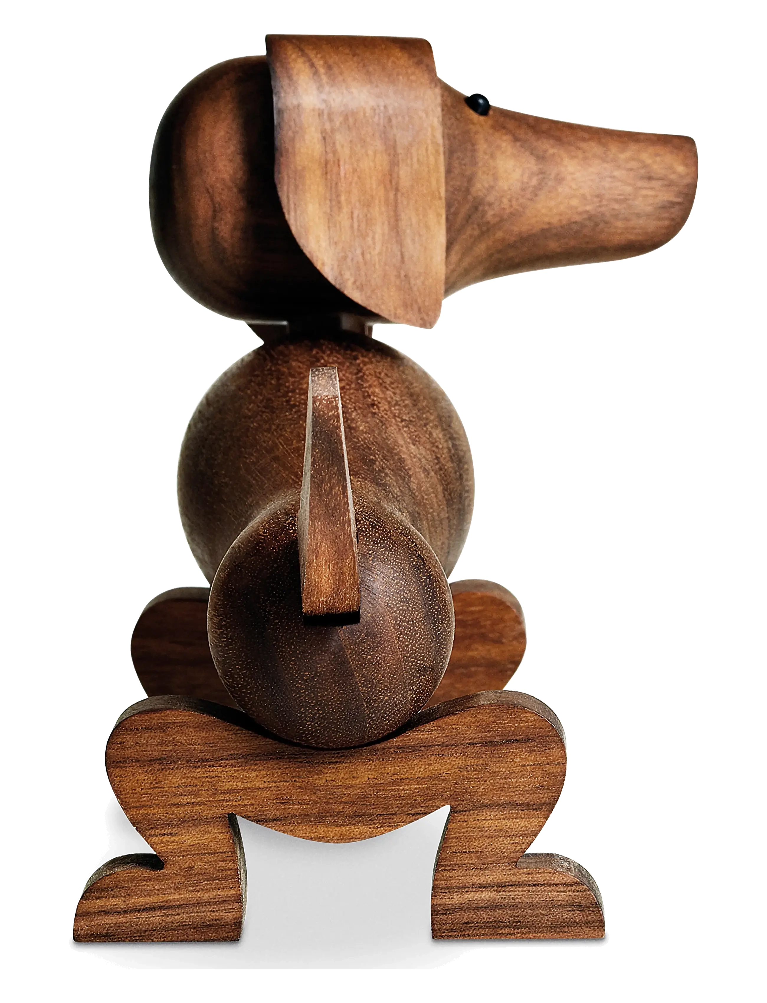 Kay Bojesen - Hund - trefigurer - walnut - 3