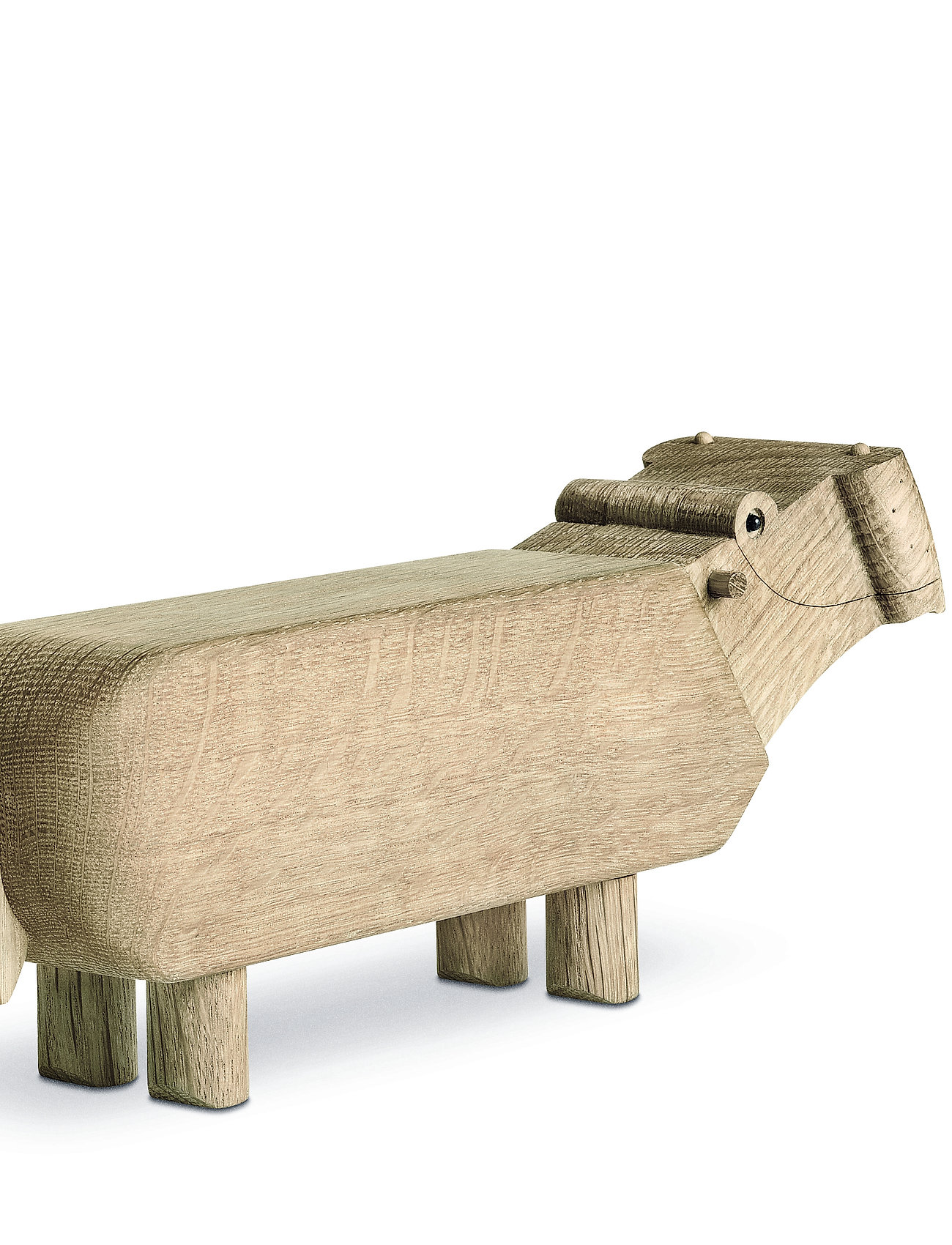Kay Bojesen - Hippo - holzfiguren - oak - 1