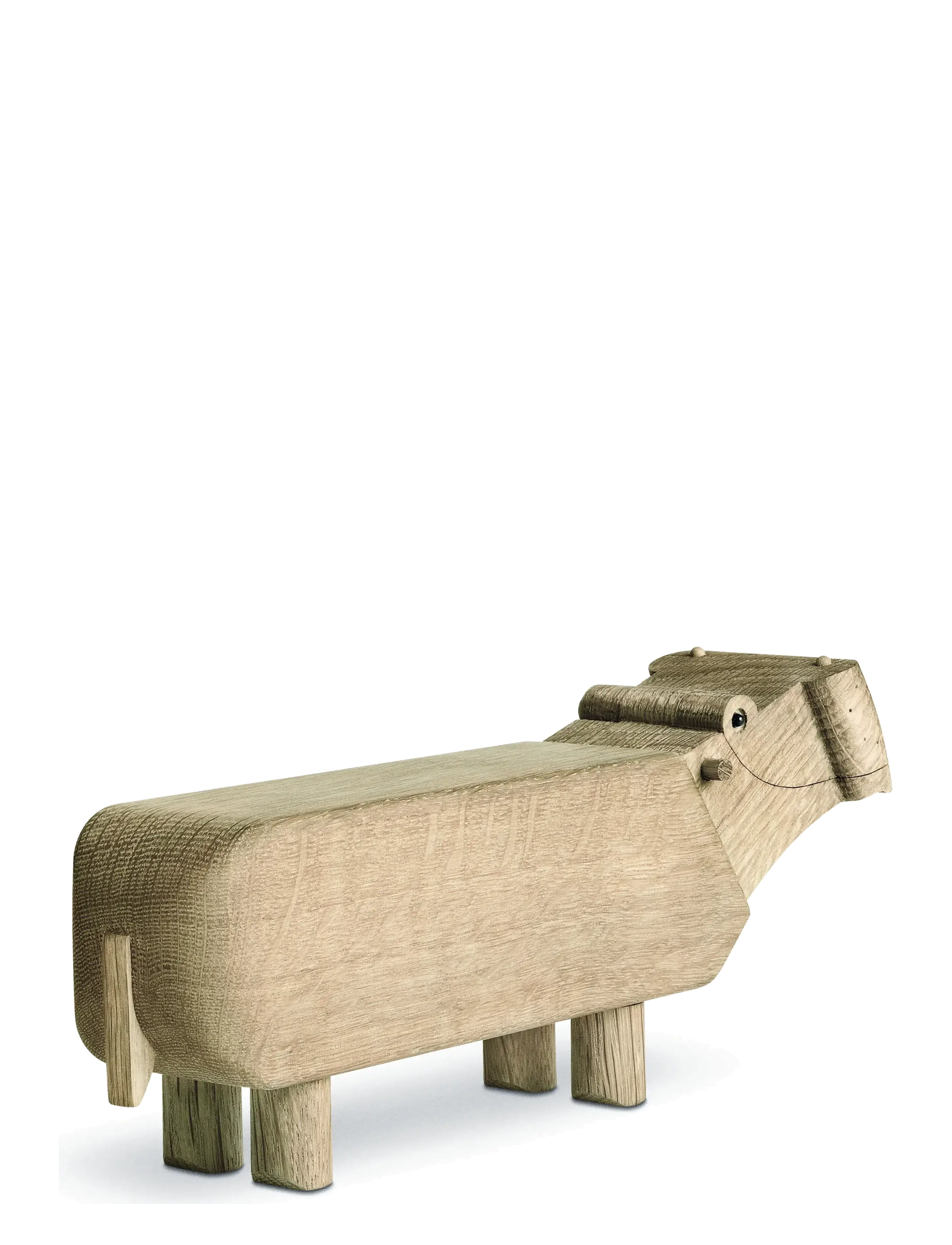 Kay Bojesen - Hippo - puidust kujud - oak - 1