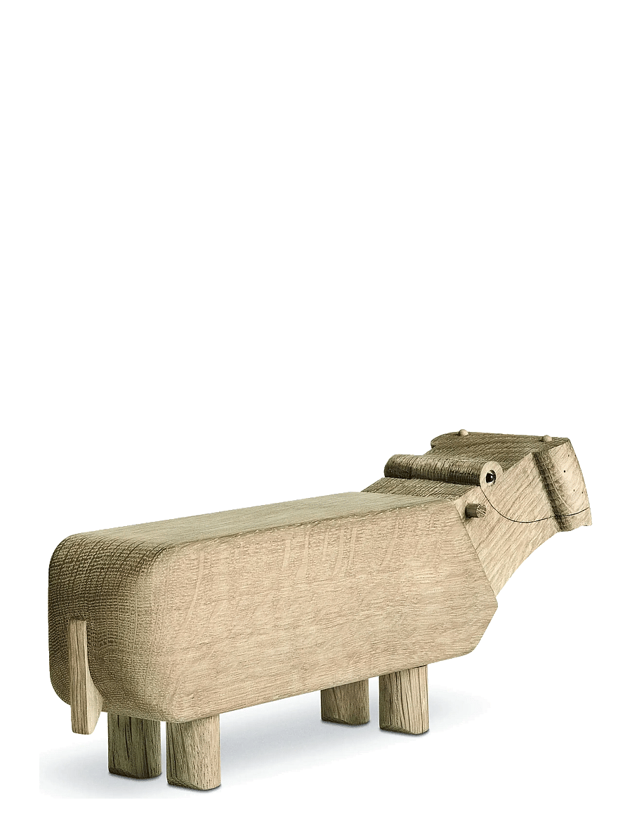 Kay Bojesen - Hippo - puidust kujud - oak - 1
