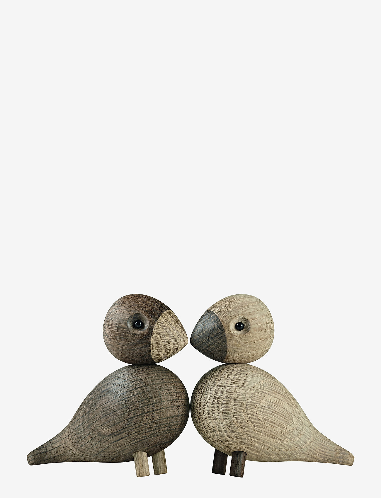 Kay Bojesen - Lovebirds 1 Pair - shop by price - oak/smoked oak - 0
