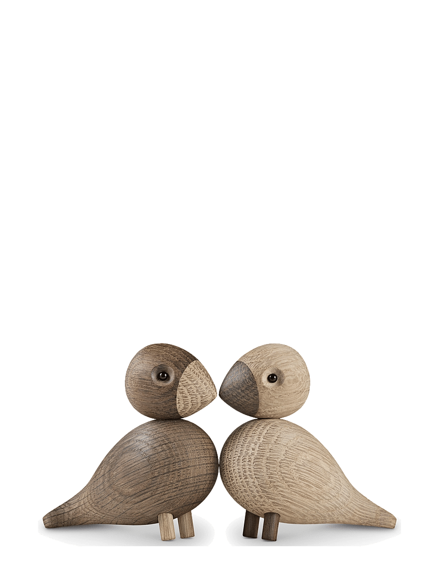 Kay Bojesen - Lovebirds 1 Pair - shop by price - oak/smoked oak - 1
