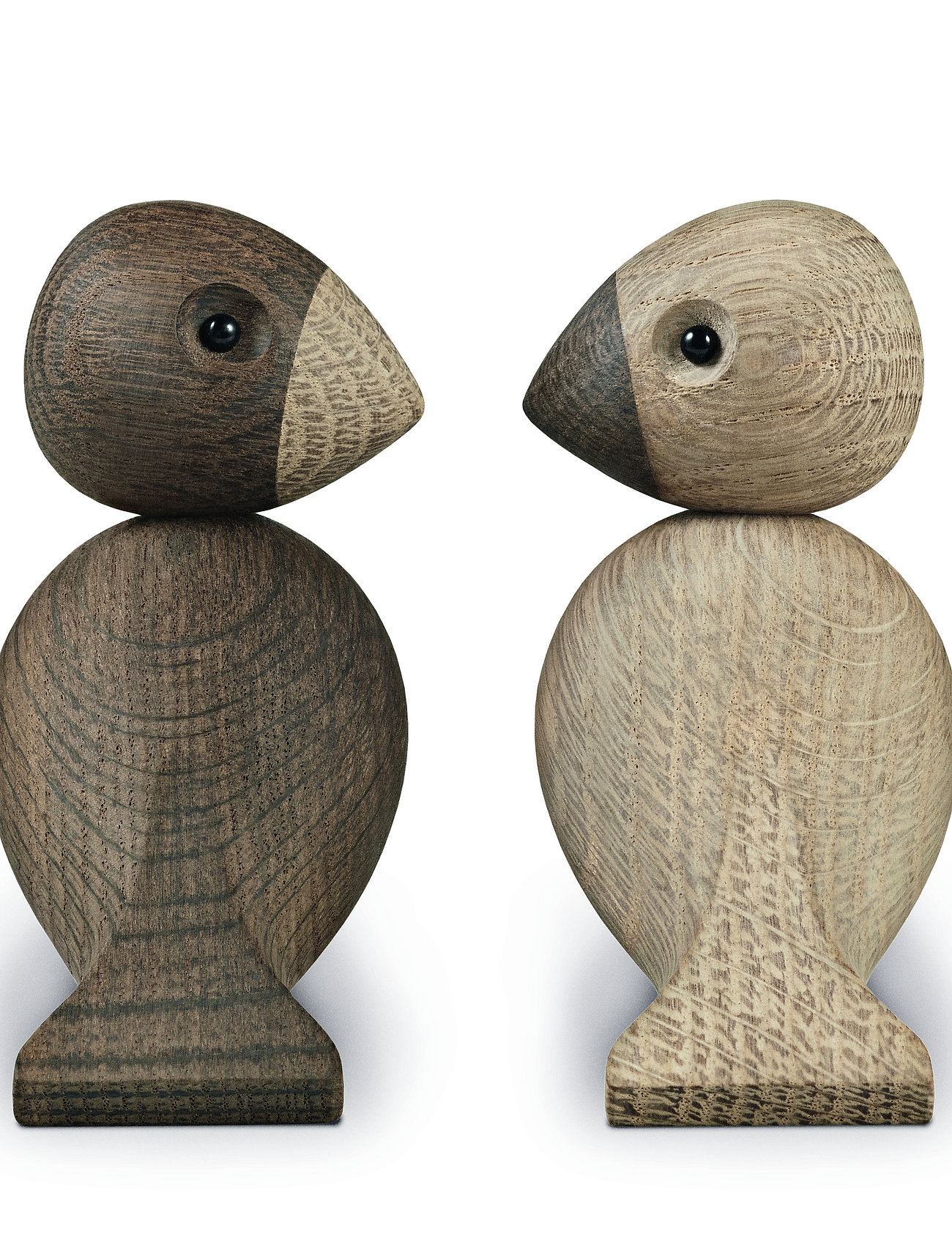 Kay Bojesen - Lovebirds 1 Pair - shop by price - oak/smoked oak - 1