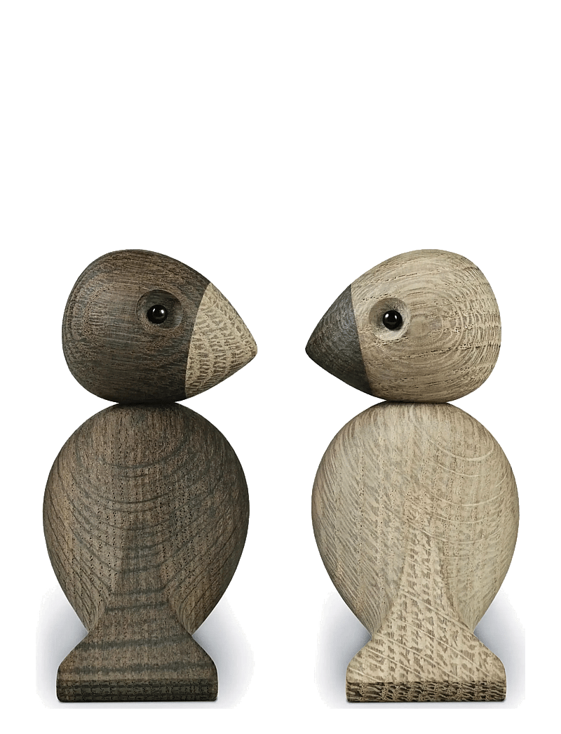 Kay Bojesen - Lovebirds 1 Pair - shop by price - oak/smoked oak - 2