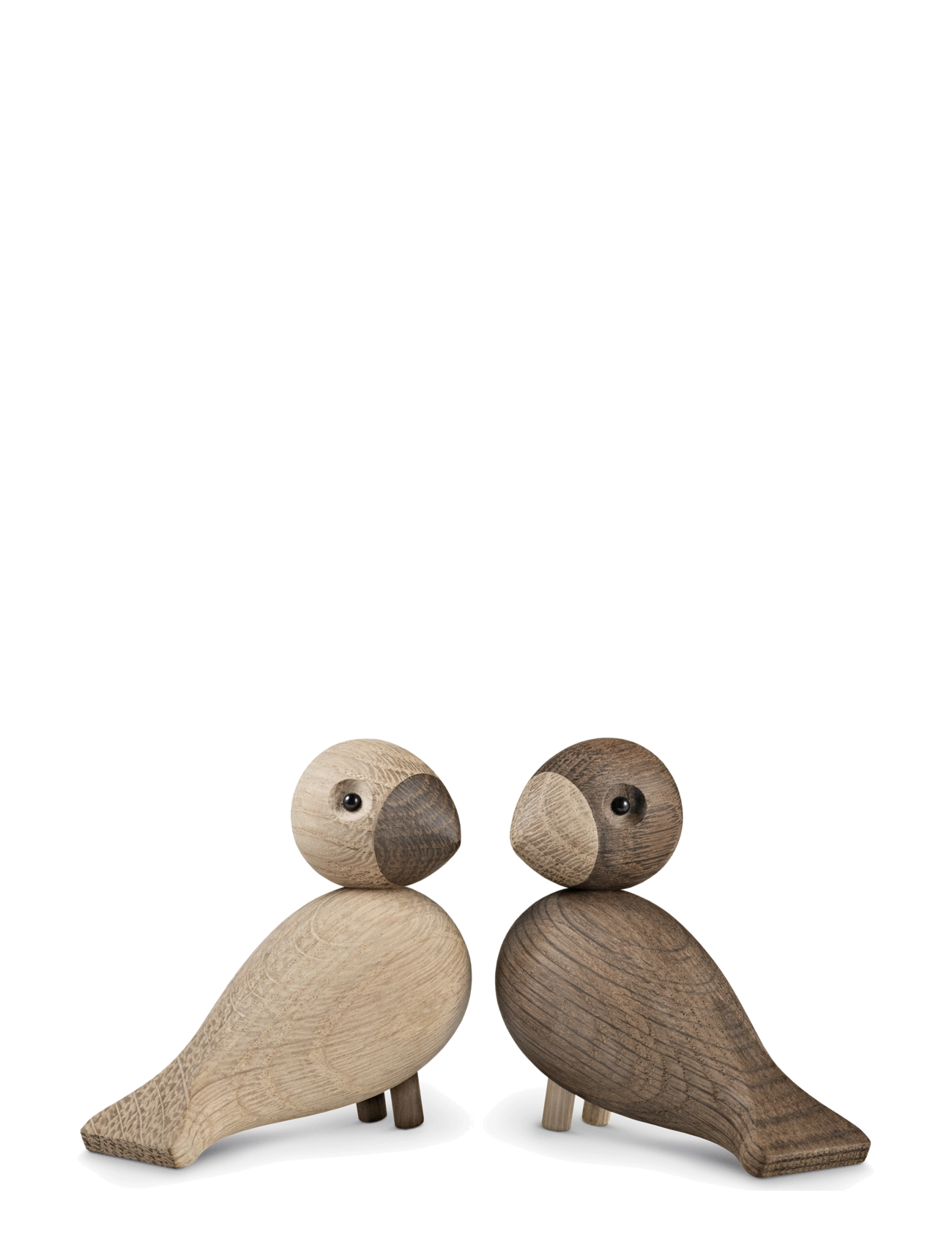 Kay Bojesen - Lovebirds 1 Pair - shop by price - oak/smoked oak - 2