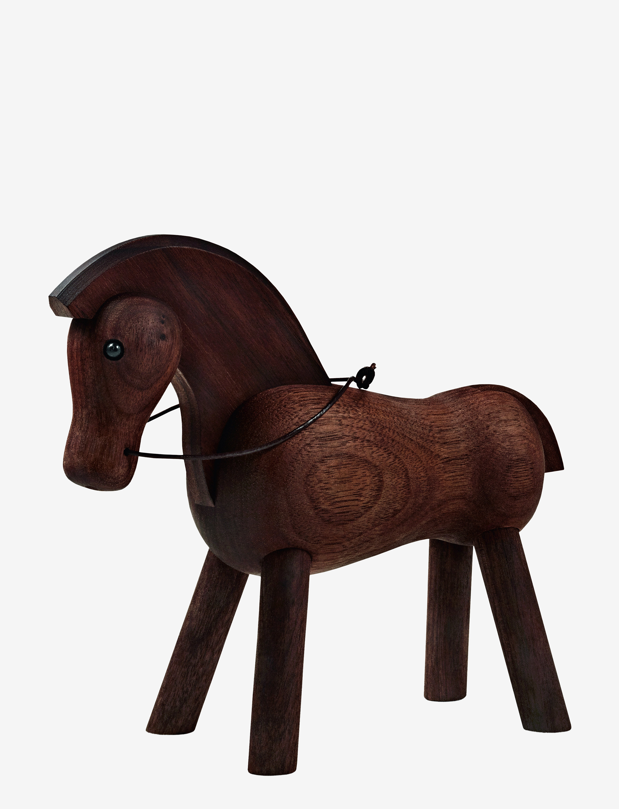 Kay Bojesen Horse H14 cm walnut - Accessoires décoratifs - WALNUT / brown