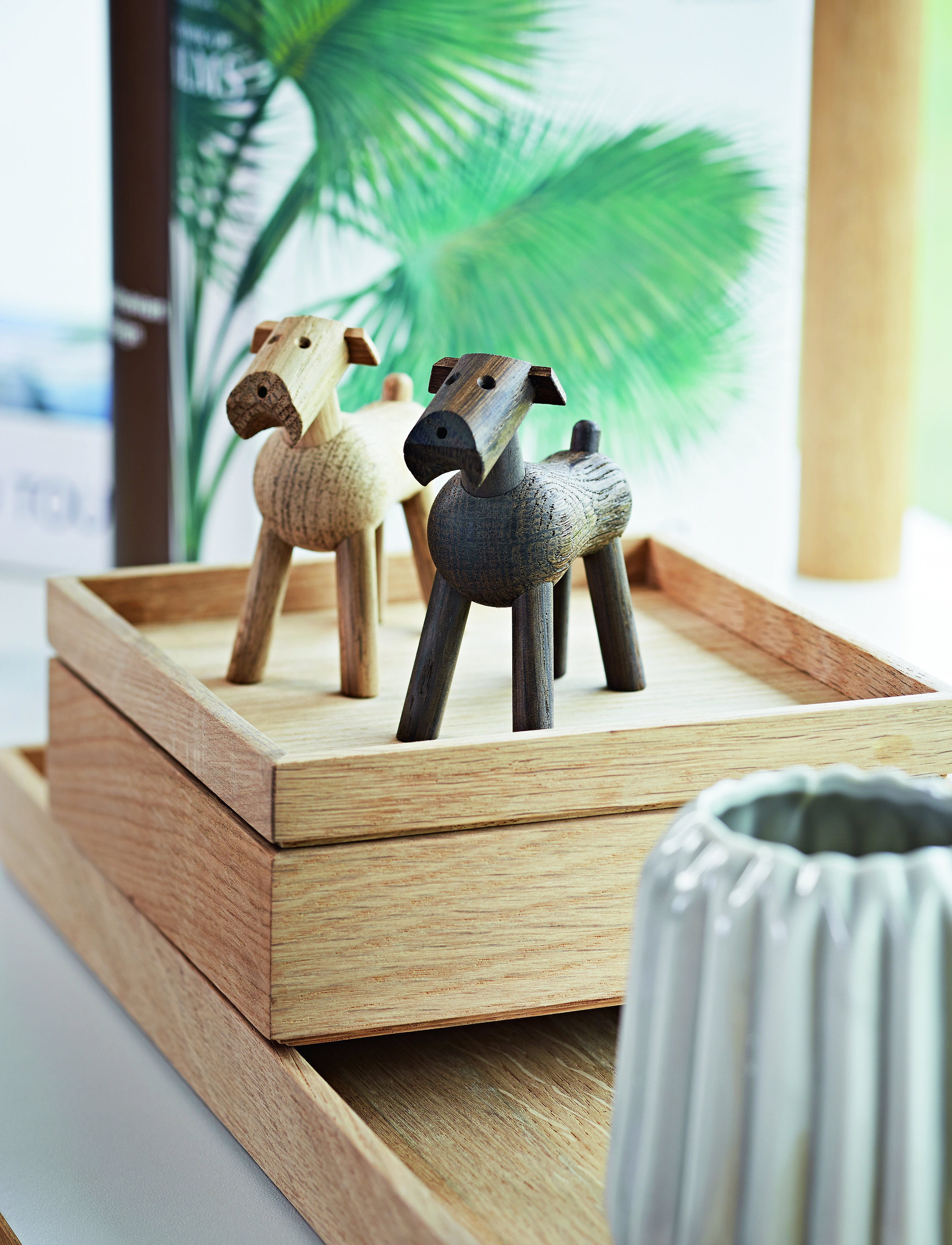 Kay Bojesen Tim, One Size, Decorative Accessories-details, Braun - Wooden Figures, Homeware