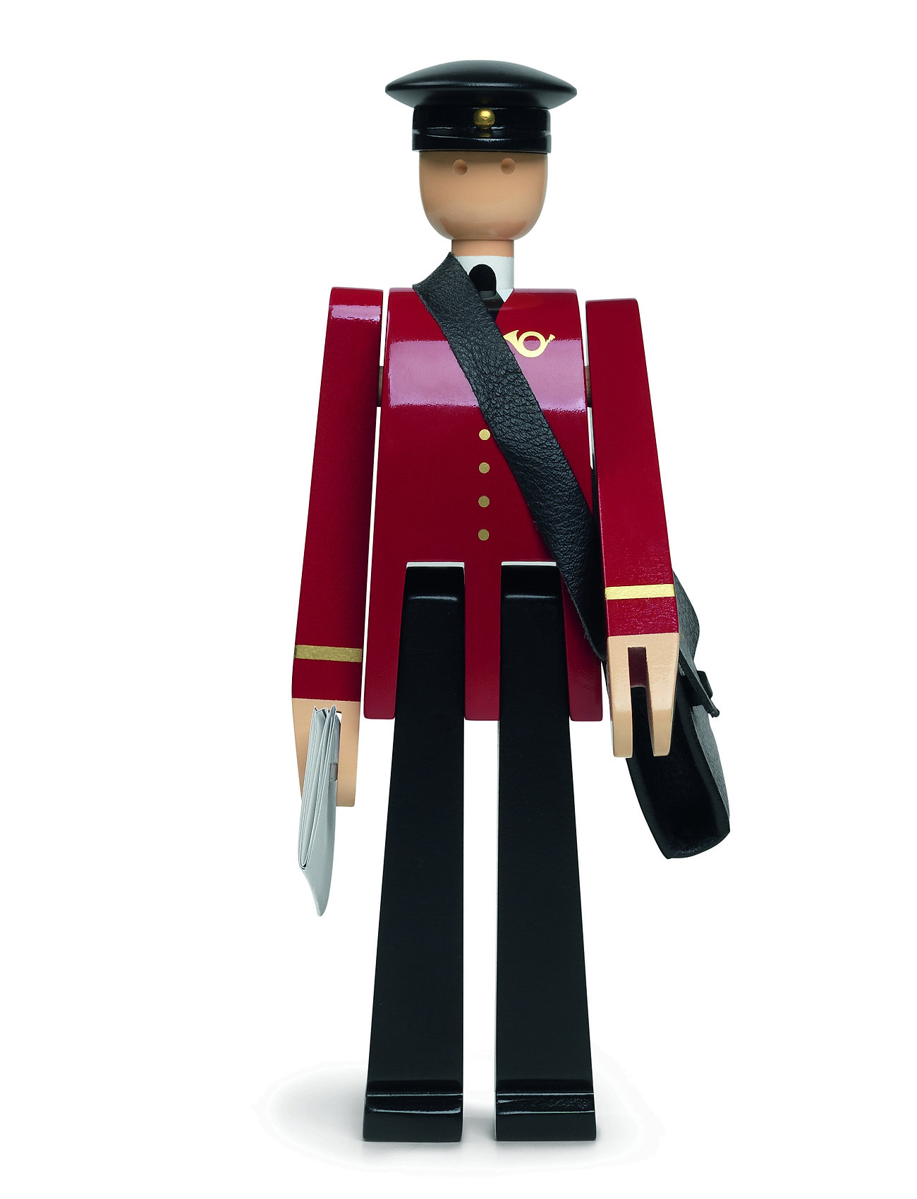 Kay Bojesen - Postman - black/red - 1