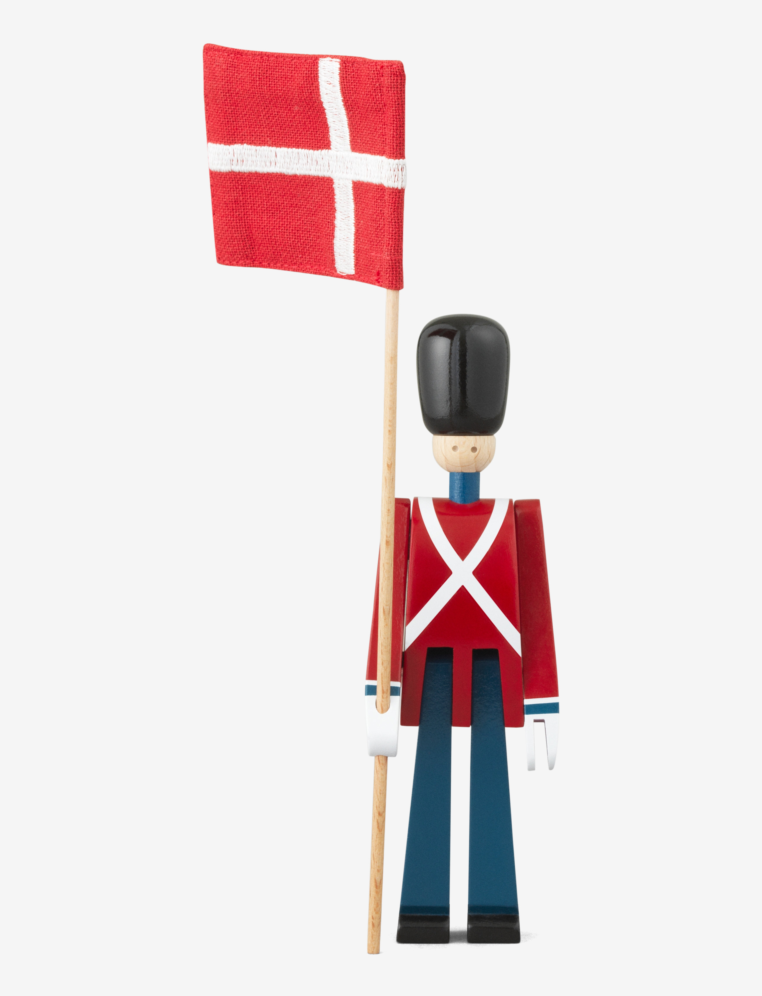 Kay Bojesen Standard-bearer mini red/blue/white - Kay Bojesen - RED/BLUE/WHITE / red