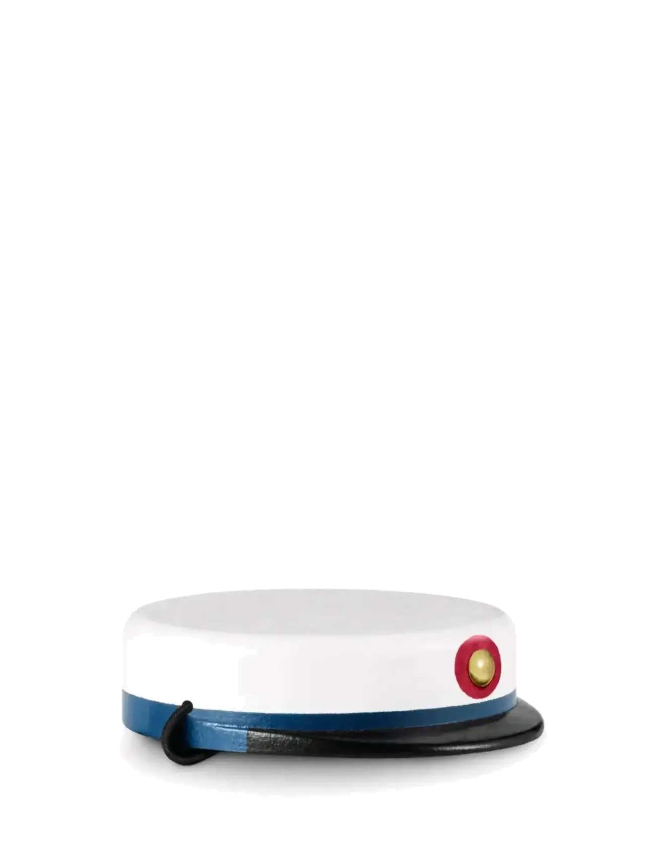 Kay Bojesen Student’s cap medium blue - 4 for 3 - BLUE / white