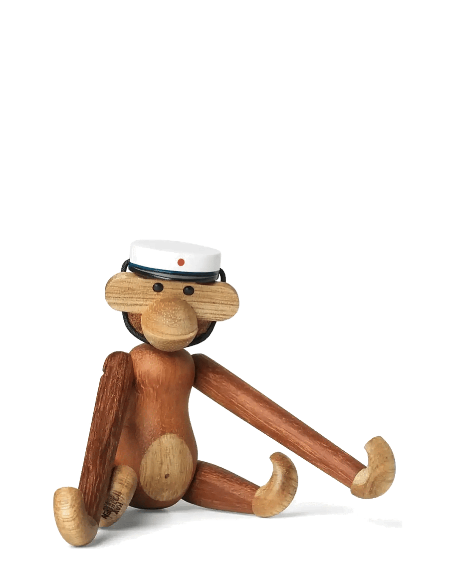 Kay Bojesen - Studentmössa mini blå - träfigurer - blue - 2
