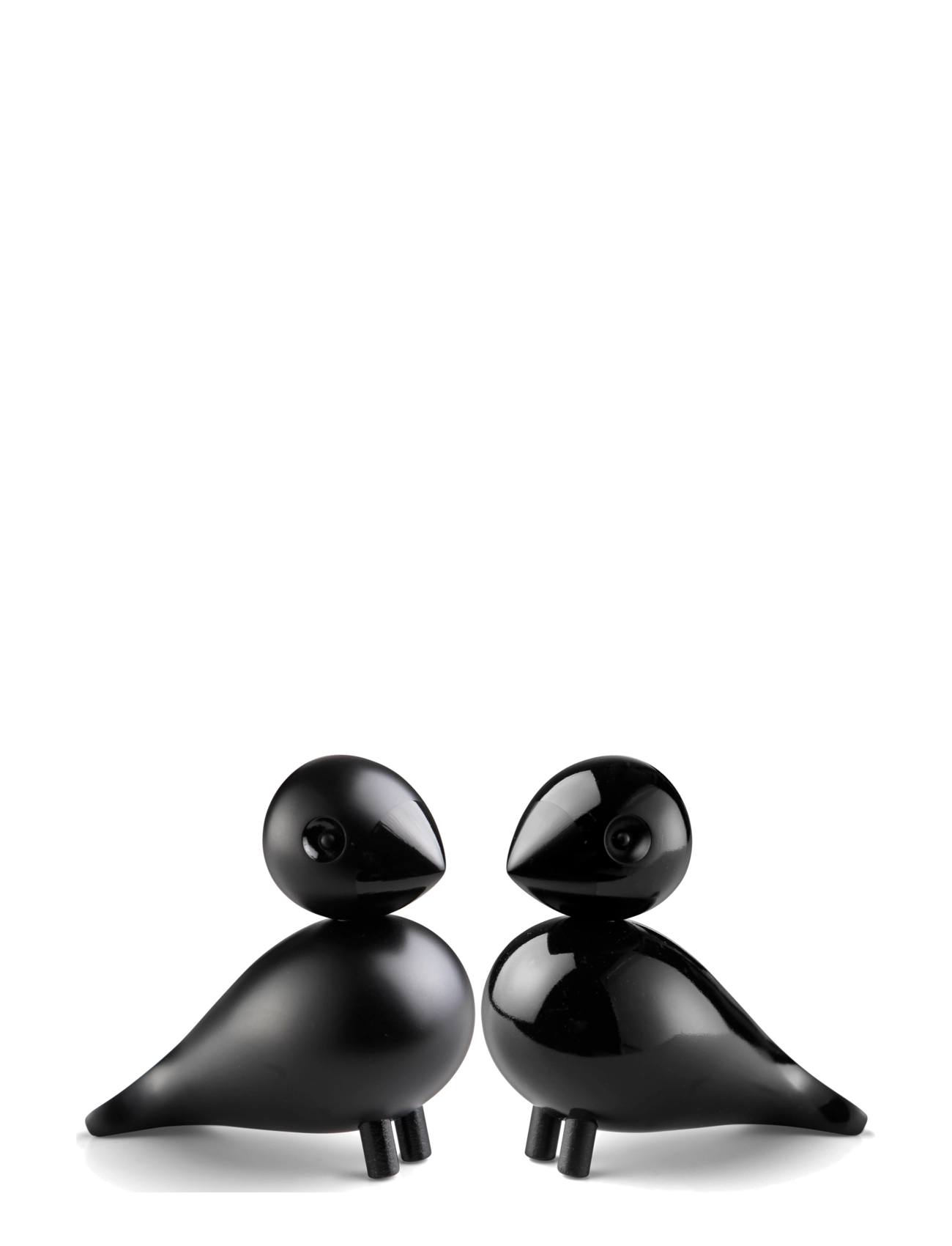 Kay Bojesen Lovebirds 1 Pair - Kodusisustus - BLACK / black
