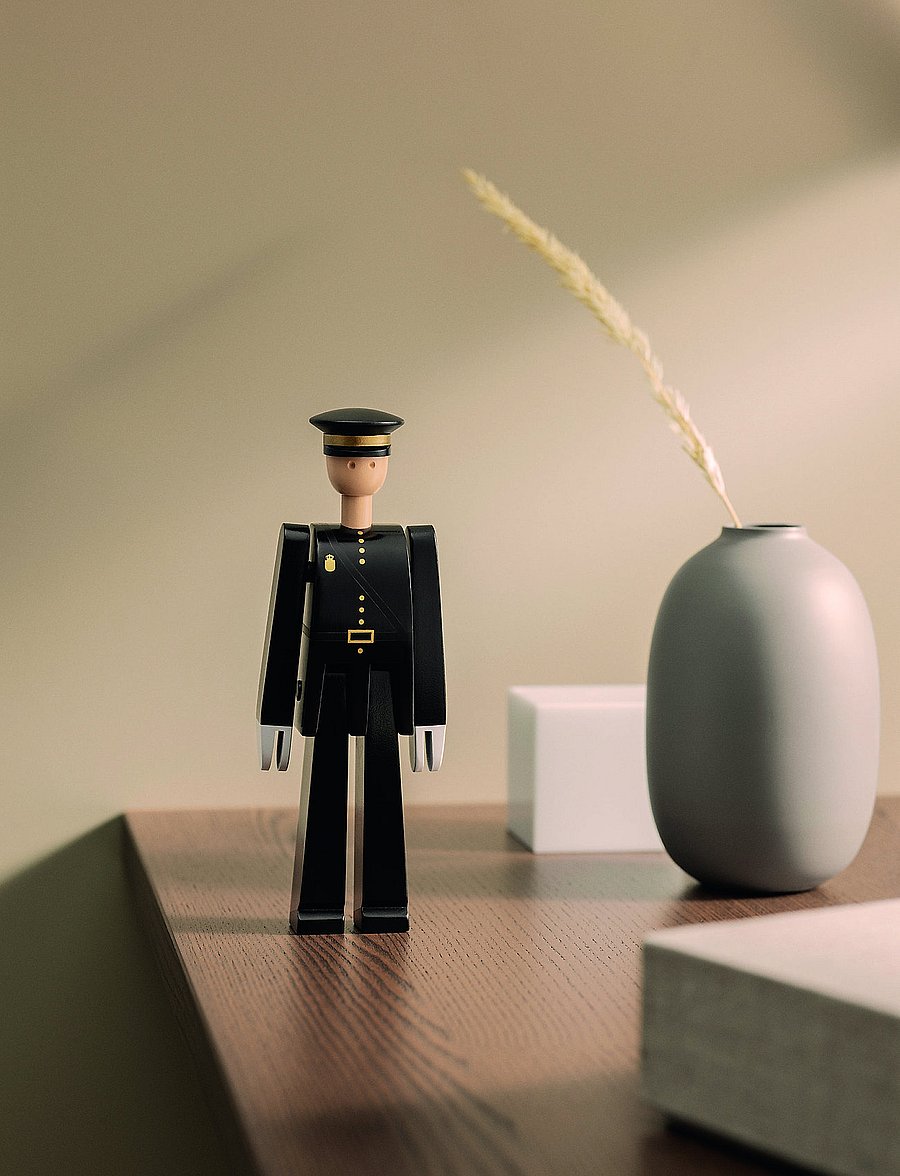 Kay Bojesen - Police officer - black - 1
