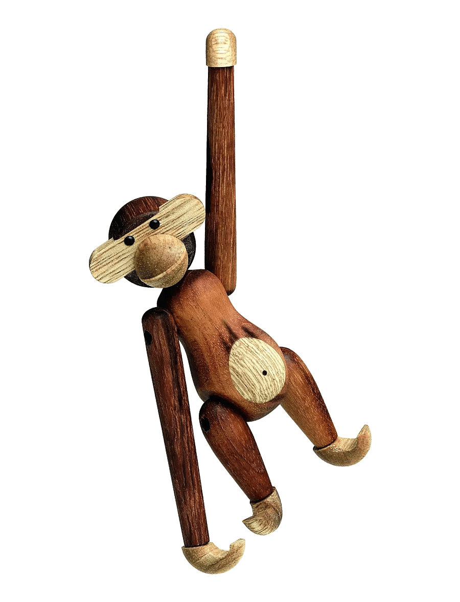 Kay Bojesen - Apa mini - köp efter pris - teak/limba - 1