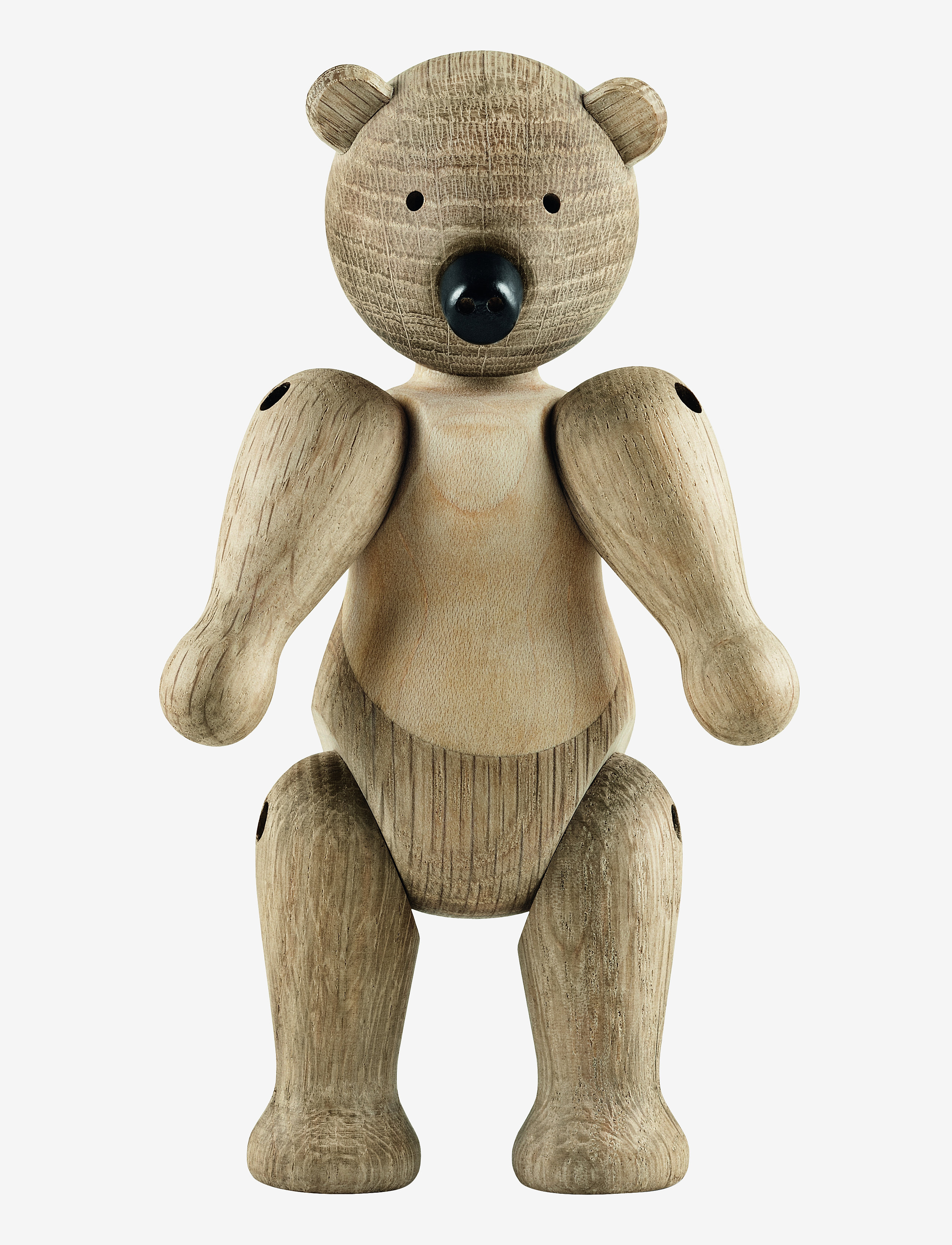 Kay Bojesen Bjørn Lille, Træfigur, Beige, Str: H15CM