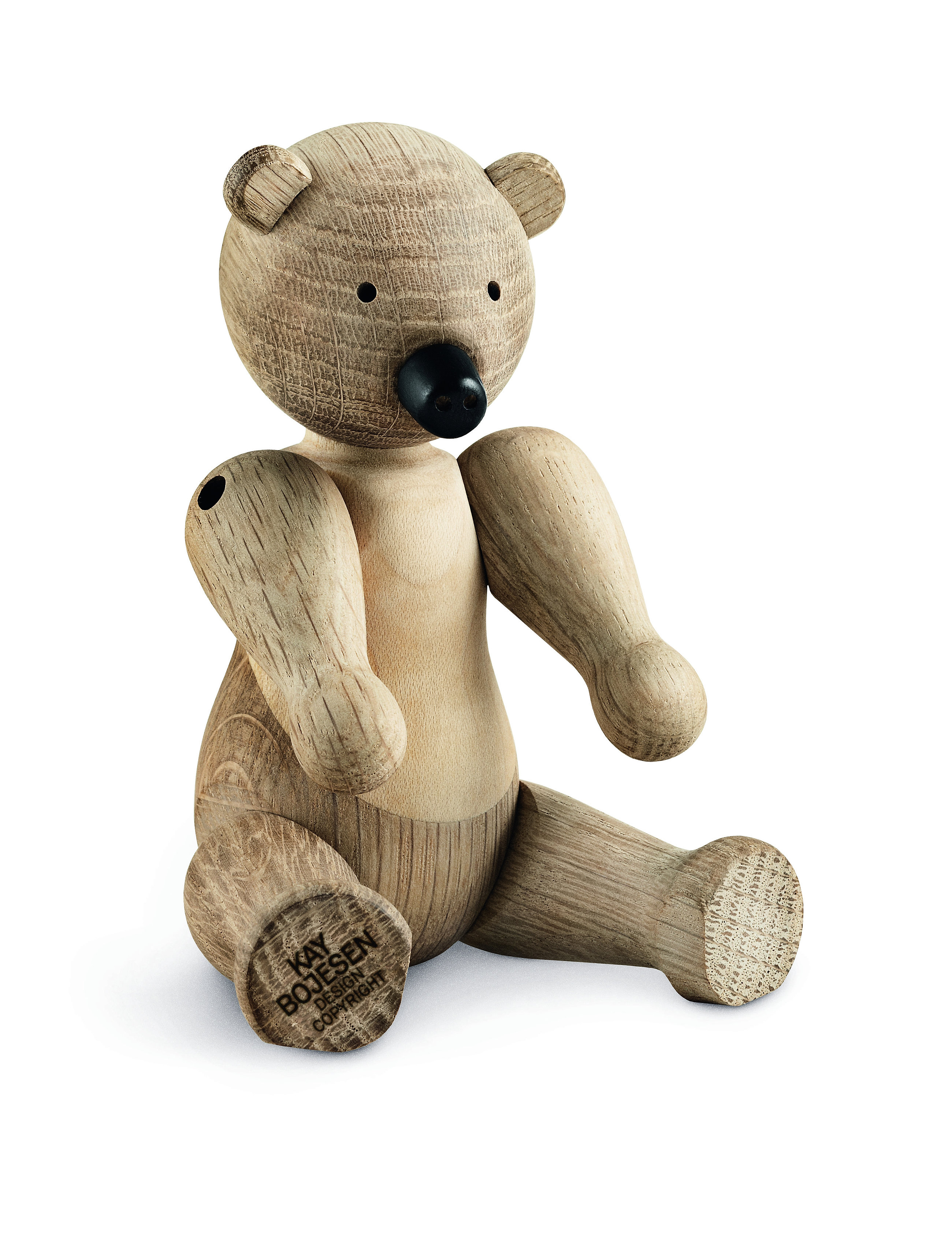 Kay Bojesen - Bear small - holzfiguren - oak/maple - 2