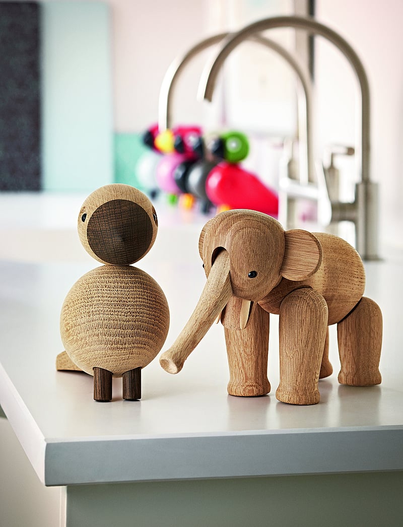 Kay Bojesen - Elephant small - medinės statulėlės - oak - 0