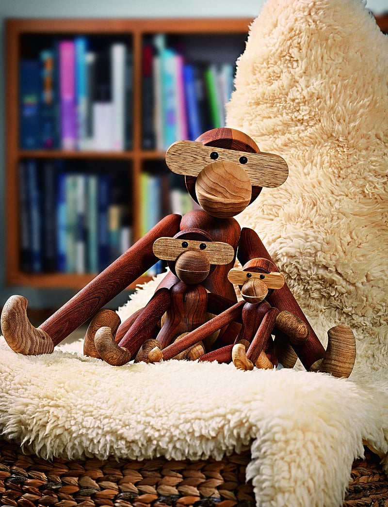 Kay Bojesen - Monkey medium teak/limba - nach preis einkaufen - teak/limba - 2