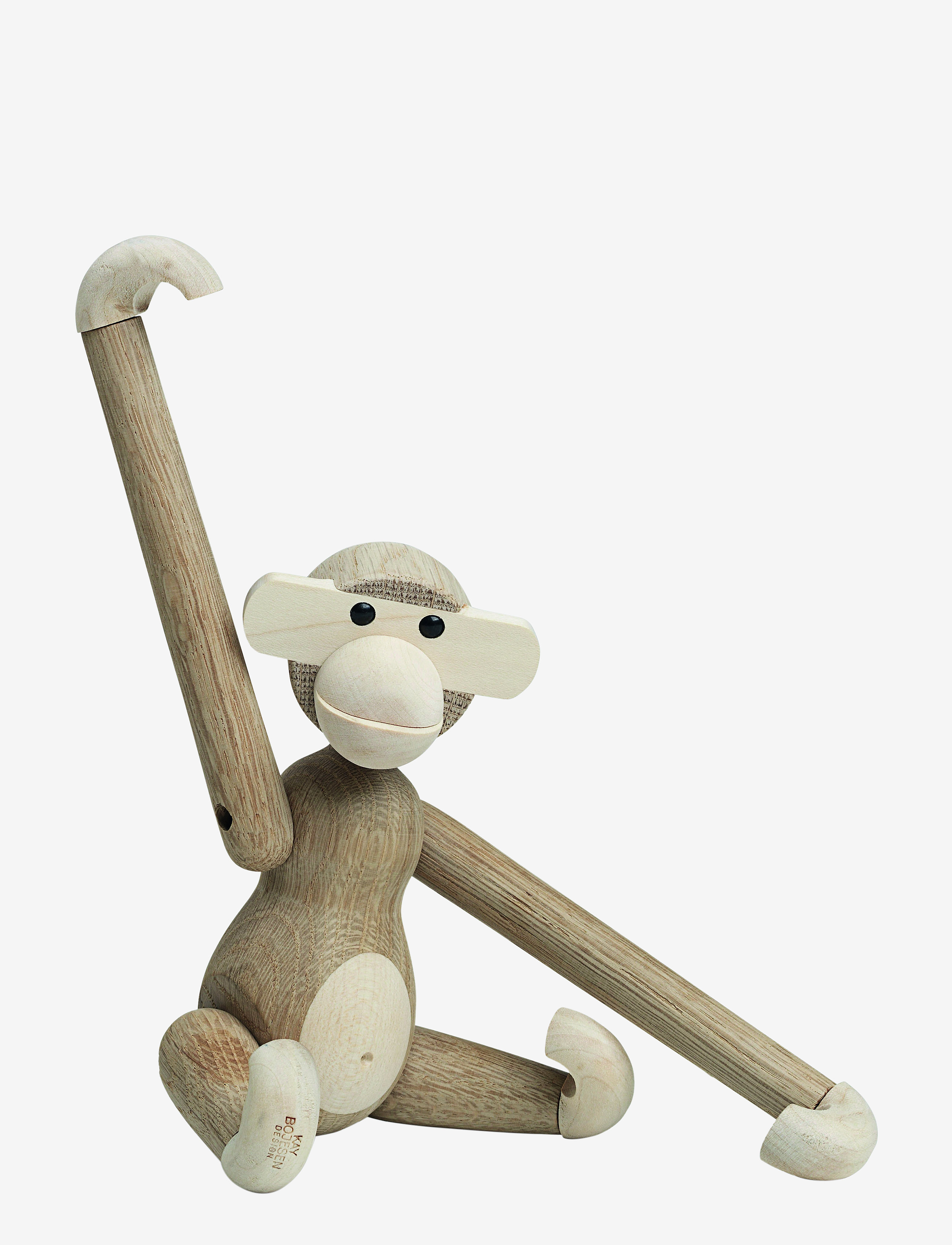 Kay Bojesen Abe Lille, 20 cm, Decorative Accessories-details, Beige - Wooden Figures, Homeware