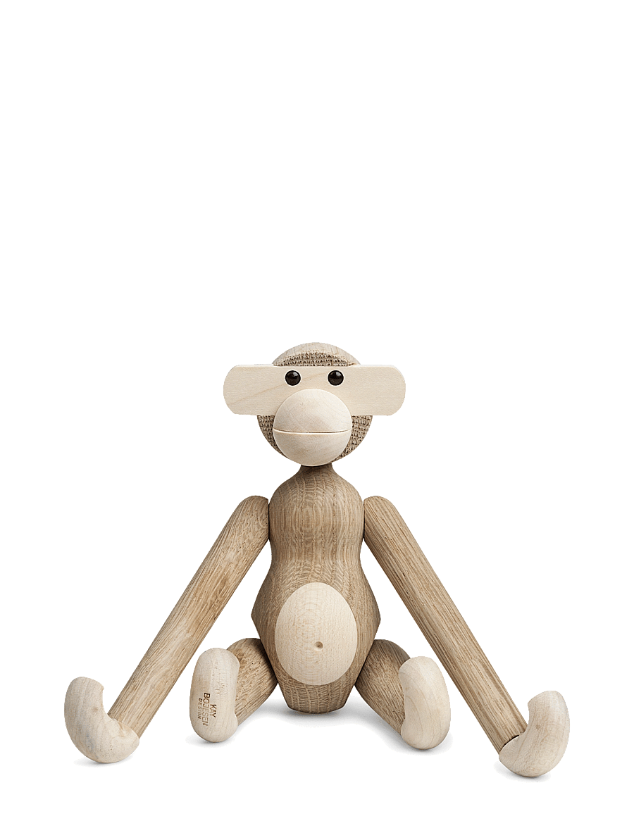 Kay Bojesen - Monkey small - puidust kujud - oak/maple - 1