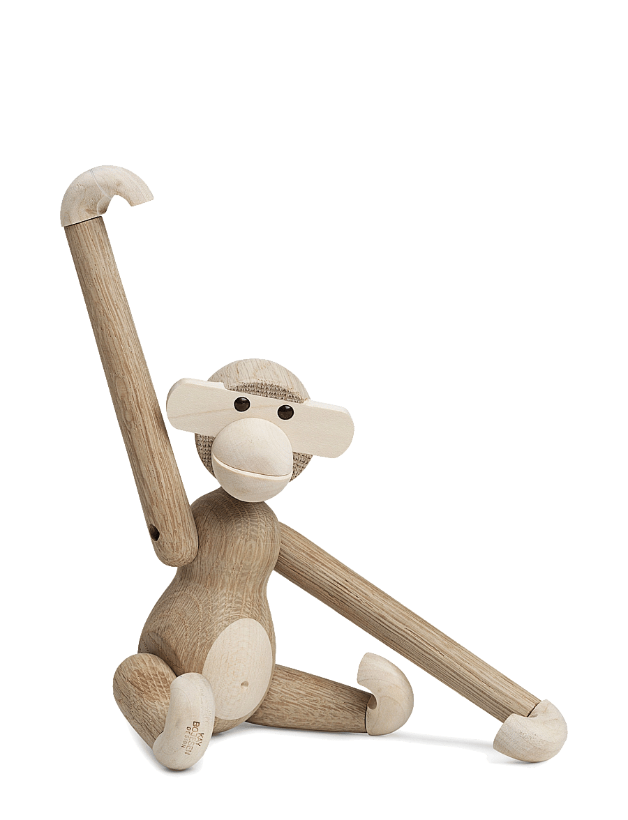 Kay Bojesen - Monkey small - puidust kujud - oak/maple - 2