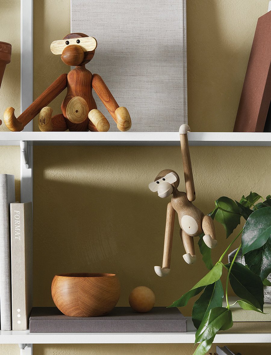 Kay Bojesen - Monkey small - puidust kujud - oak/maple - 3