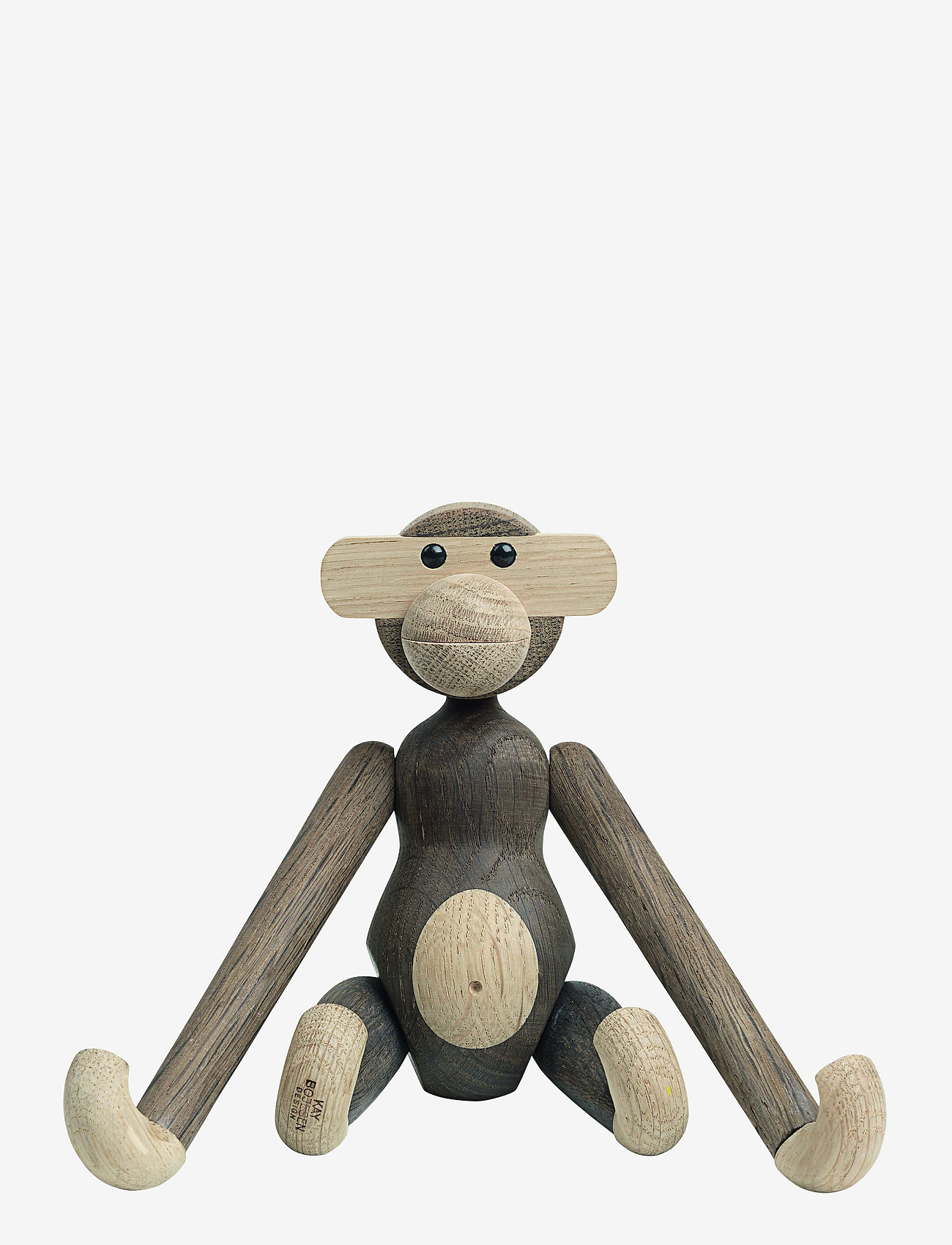 Kay Bojesen - Monkey small - holzfiguren - oak/smoked oak - 0