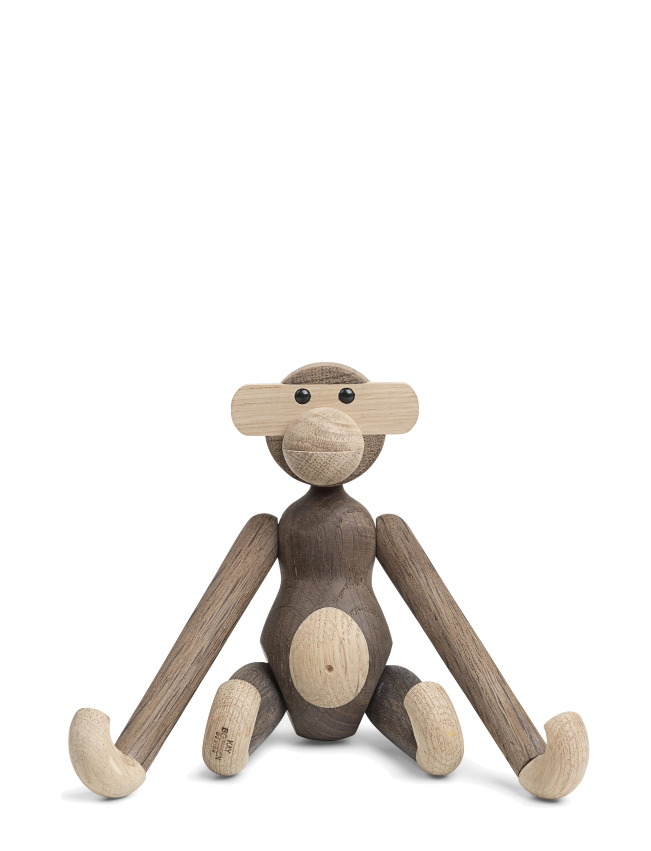 Kay Bojesen Monkey small - Kay Bojesen - OAK/SMOKED OAK / brown